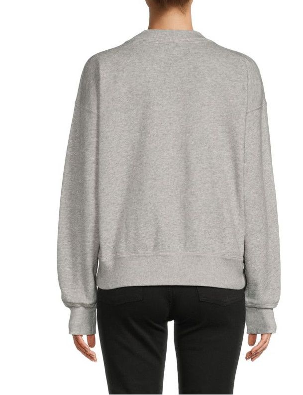 Isabel Marant Isabel Marant Étoile Moby Heathered Glitter Sweatshirt Size M / US 6-8 / IT 42-44 - 10 Thumbnail