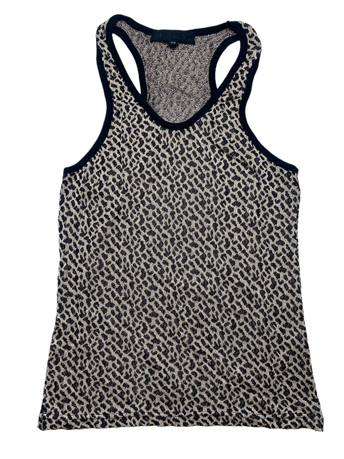 image of Gostar De Fuga x If Six Was Nine 2000S Fuga - Indie Glitter Tank Top in Leopard, Women's (Size Medi