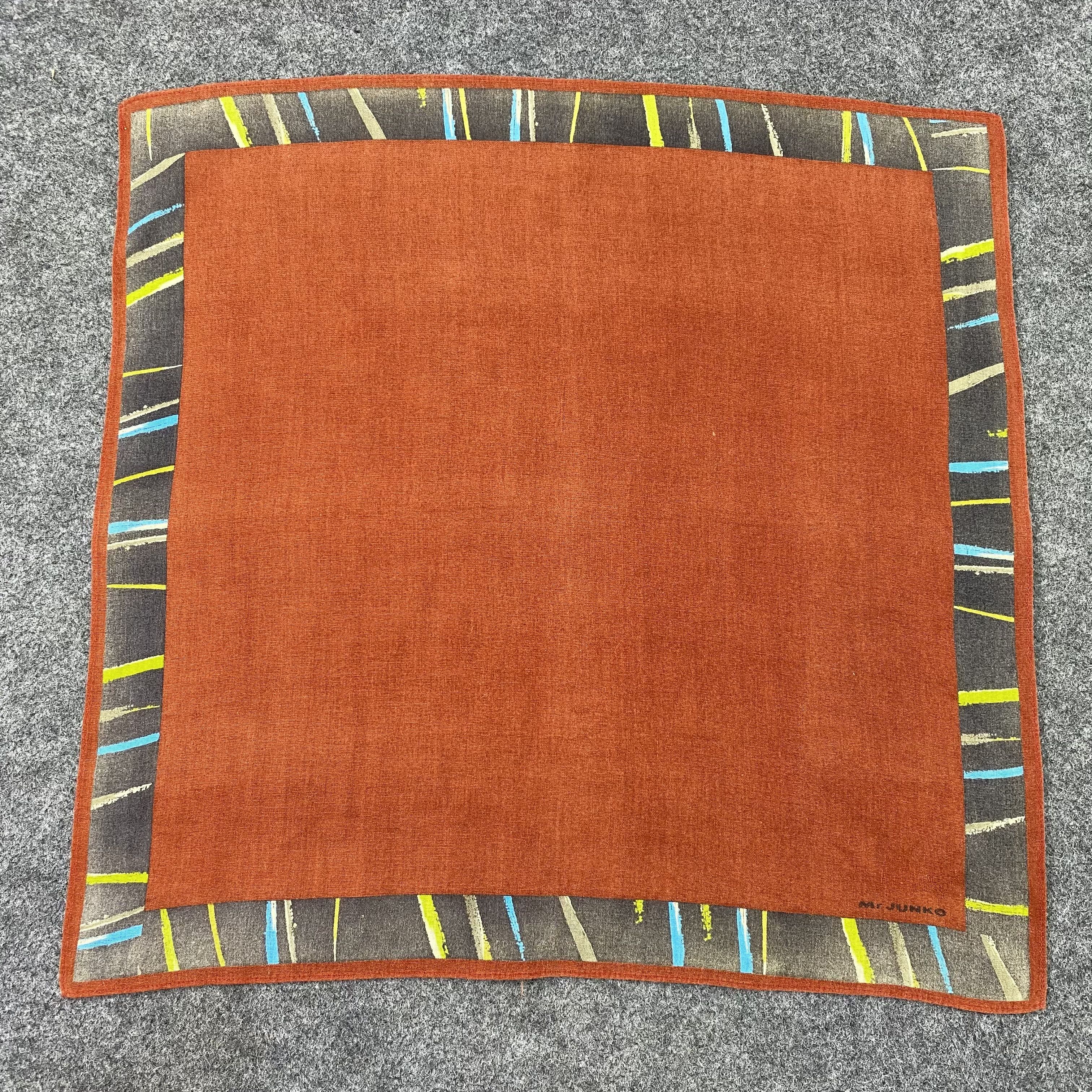 Japanese Brand Mr. Junko Handkerchief / Bandana / Neckerchief -B776 Size ONE SIZE - 4 Thumbnail