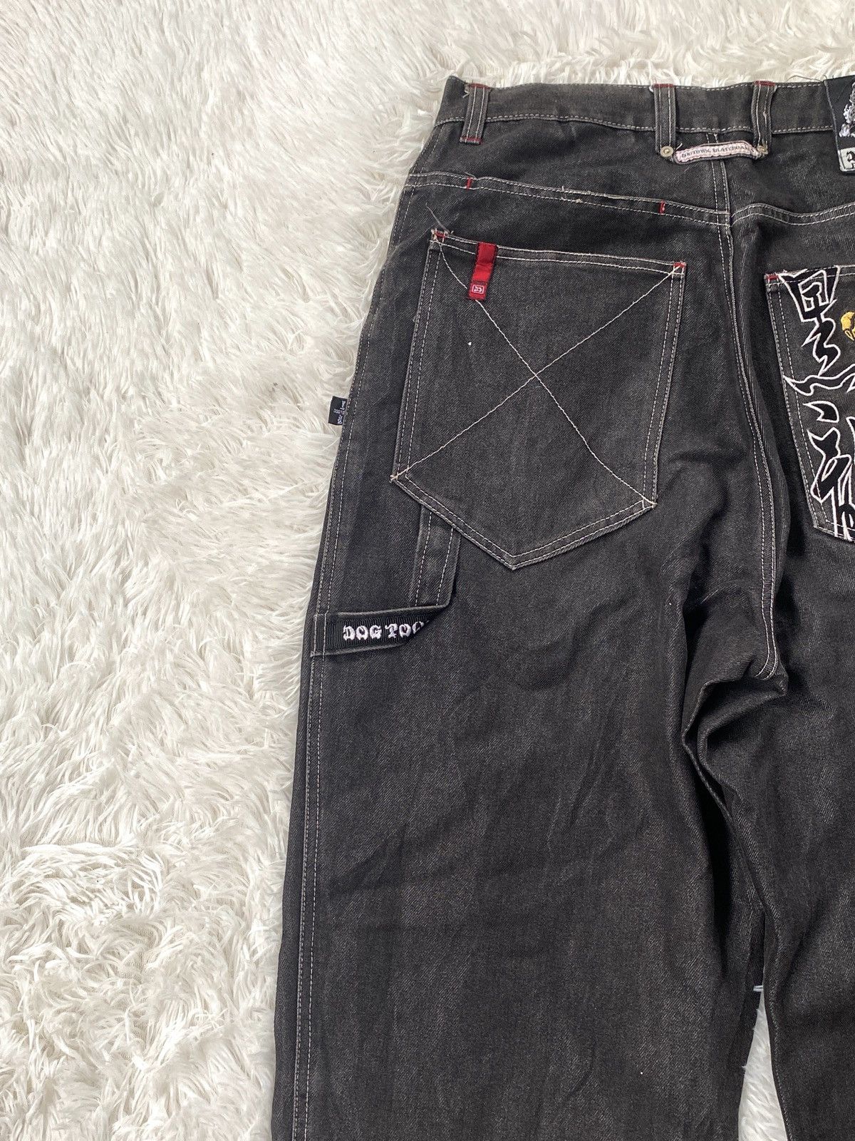 Dogtown 🔥SALE🔥 Vintage 90s Dogtown Black Dragon Baggy carpenter Size US 30 / EU 46 - 11 Thumbnail