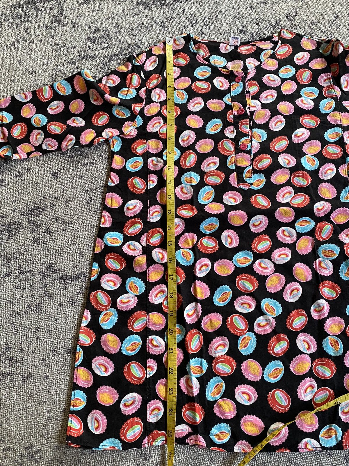 Hysteric Glamour × Japanese Brand × Vintage Hysteric Glamour half button longsleeve Size M / US 6-8 / IT 42-44 - 8 Thumbnail
