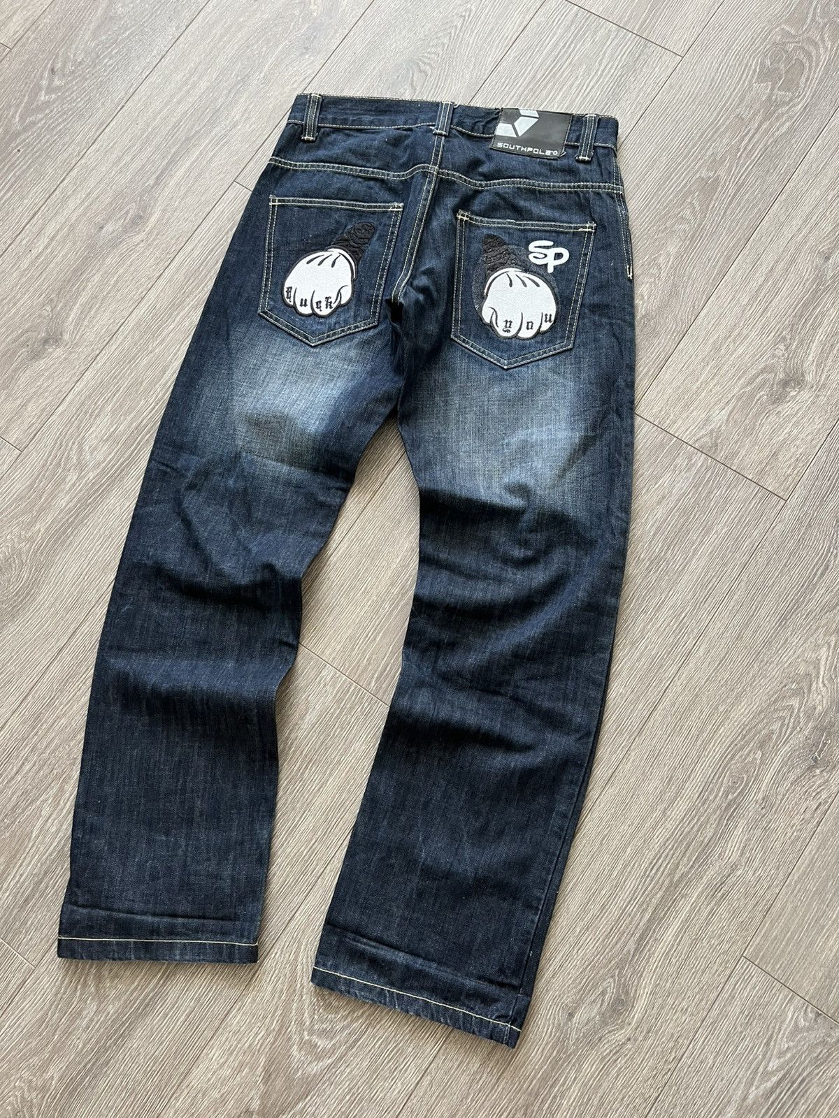 Southpole Vintage Southpole Jeans Baggy Denim Pants Size US 30 / EU 46 - 3 Thumbnail