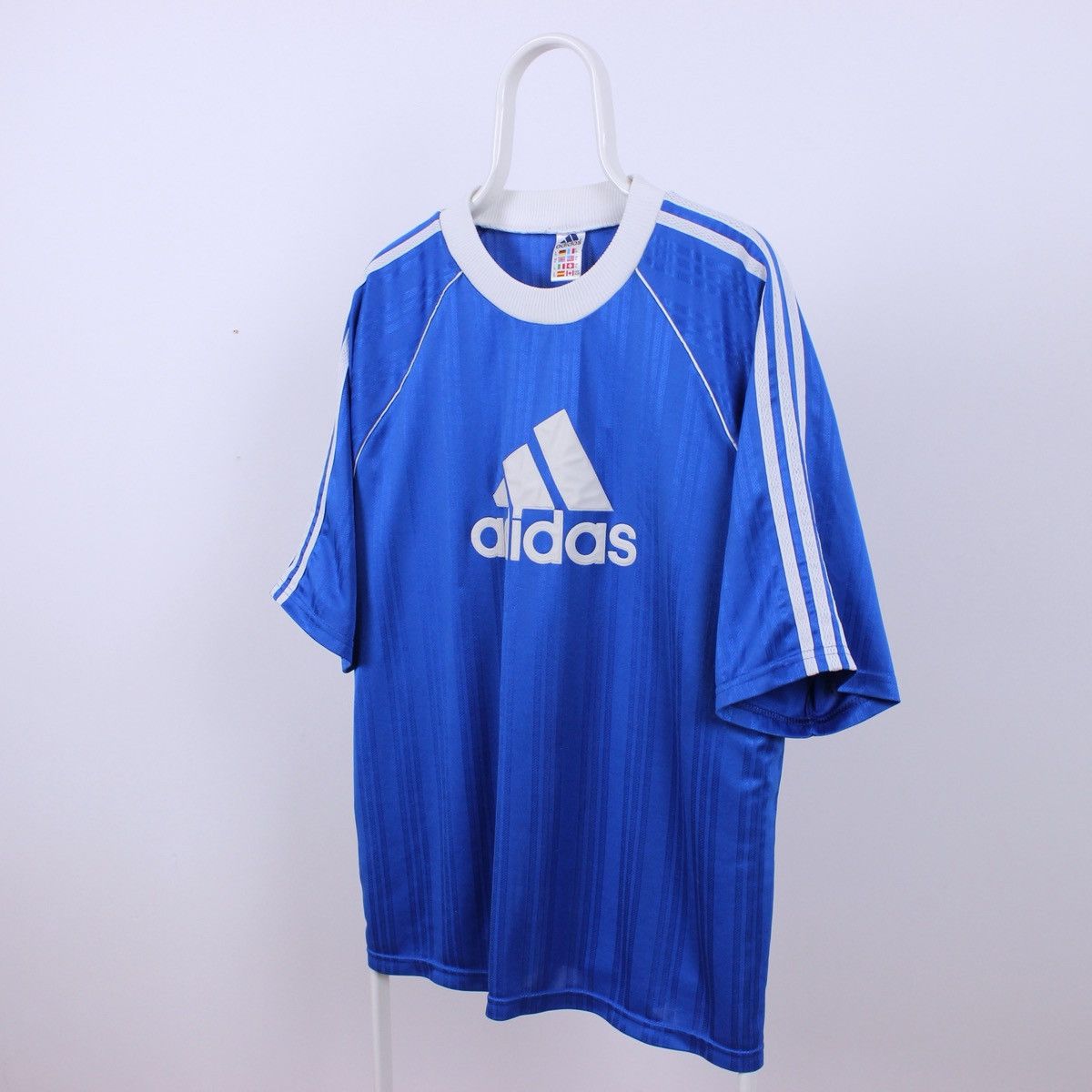 Adidas Vintage Adidas Jersey Short SleeveT-Shirt Size US XL / EU 56 / 4 - 2 Thumbnail