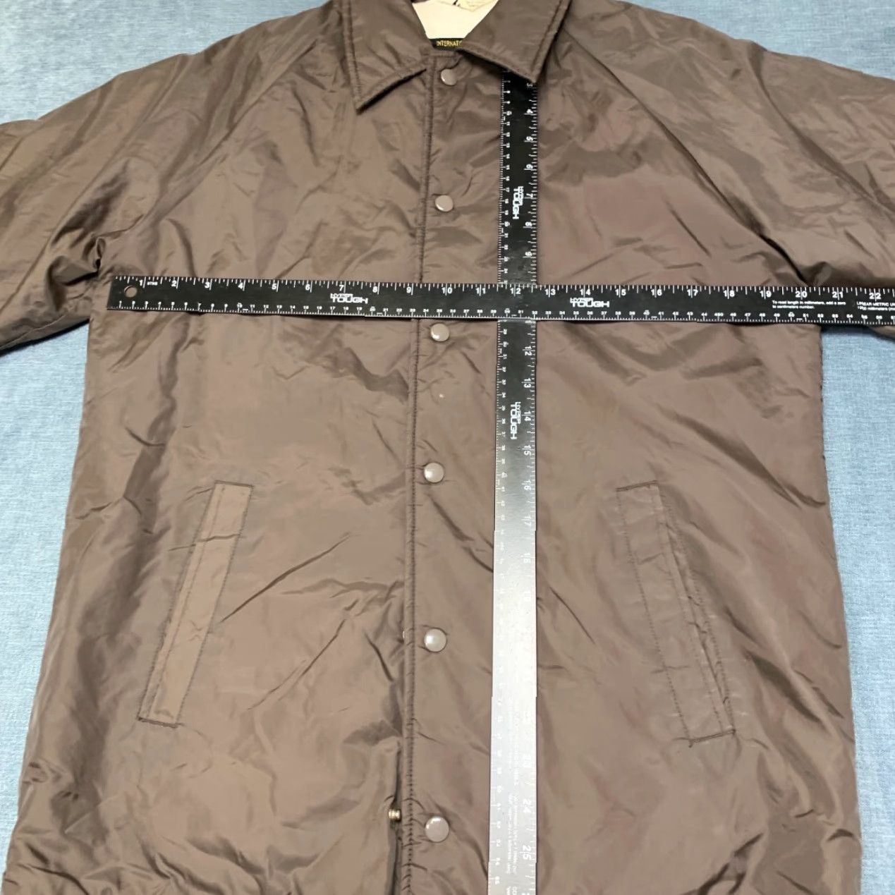 Vintage VINTAGE Richman Brothers Windbreaker Jacket Mens Small Brown Snap Front Outdoor Size US S / EU 44-46 / 1 - 6 Thumbnail