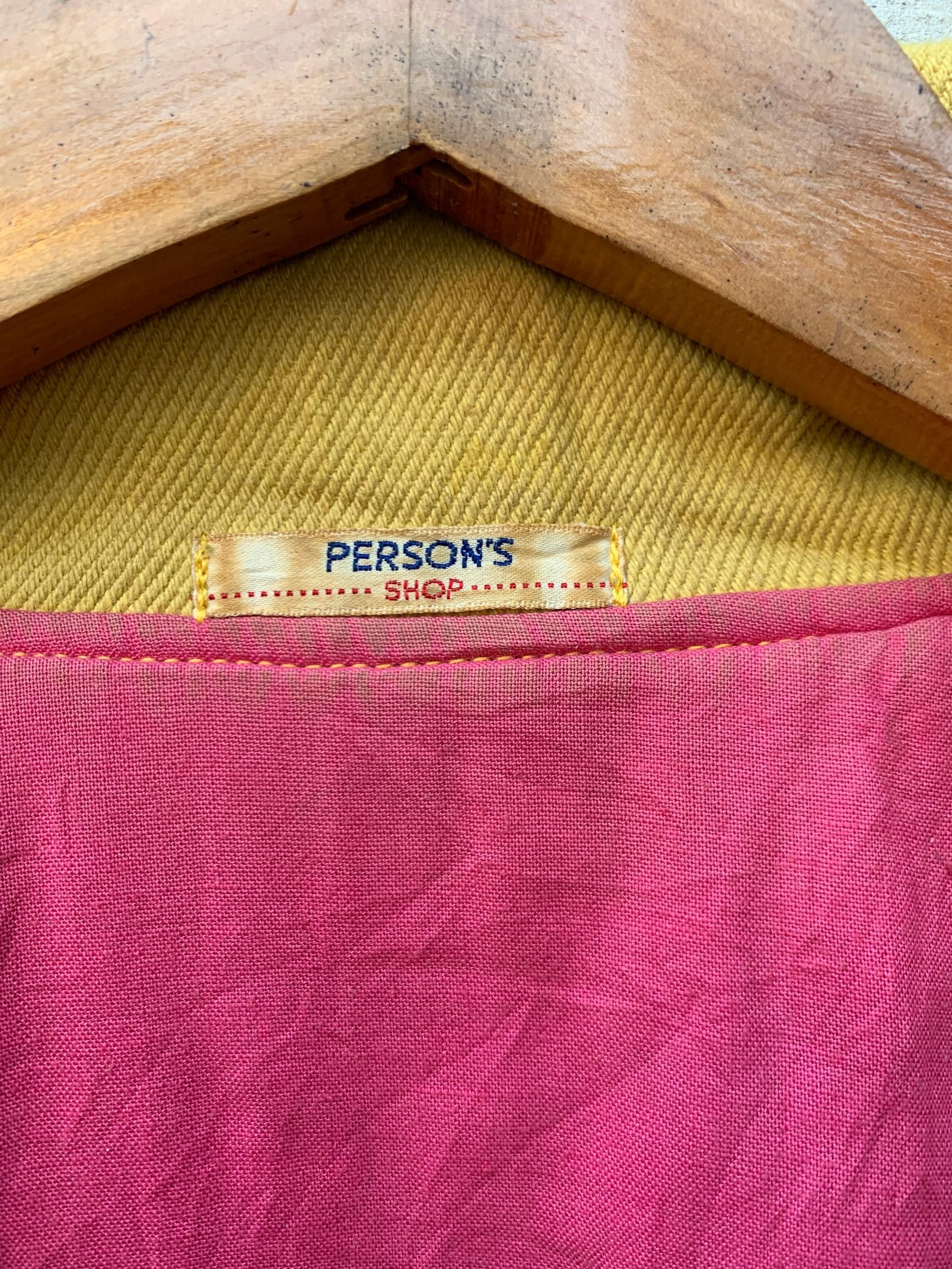 PERSON'S Rare Vtg Person's Bomber Jacket Size US XL / EU 56 / 4 - 8 Thumbnail
