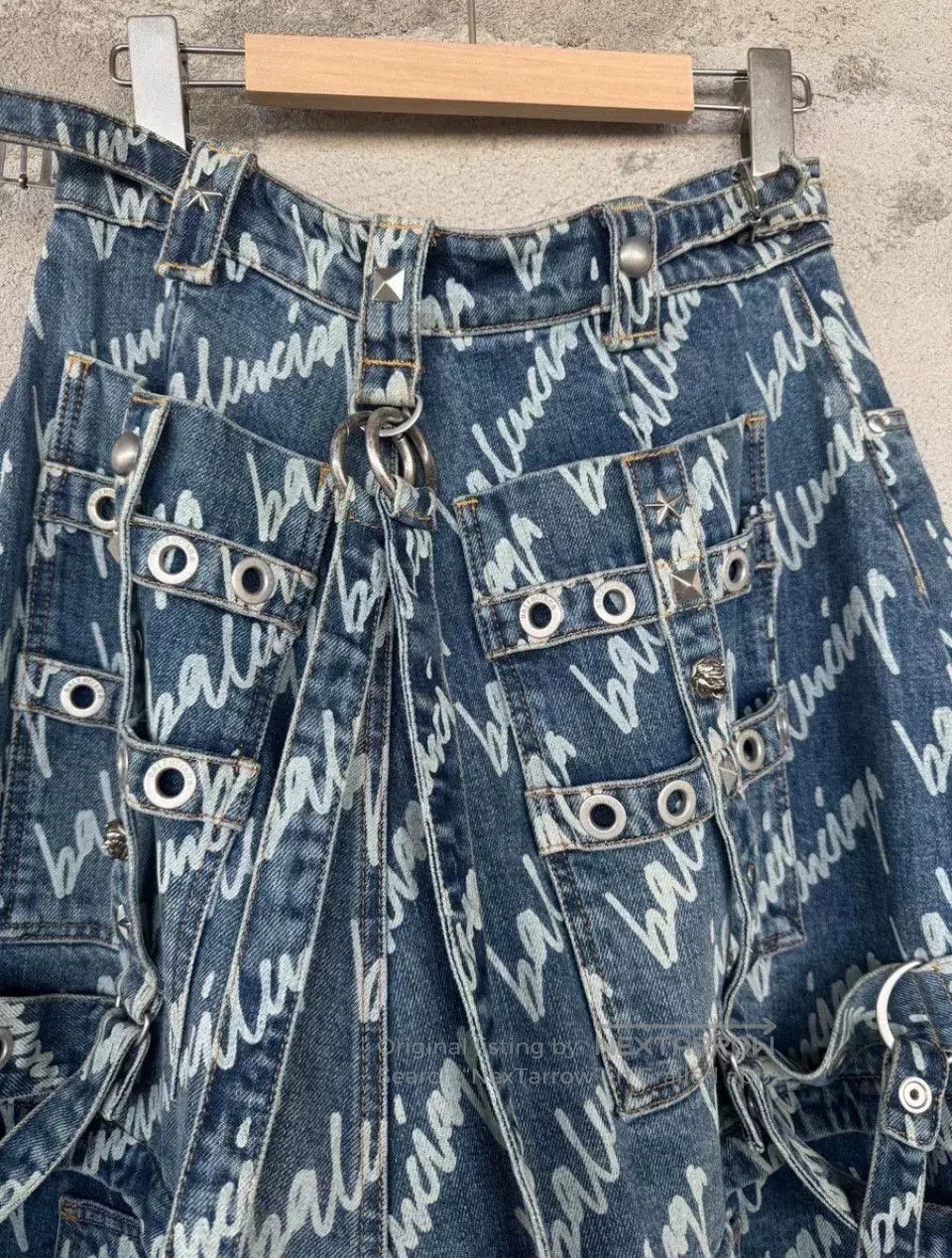 Balenciaga Balenciaga Yagami Print Maxi Skirt. Size 35" - 5 Thumbnail