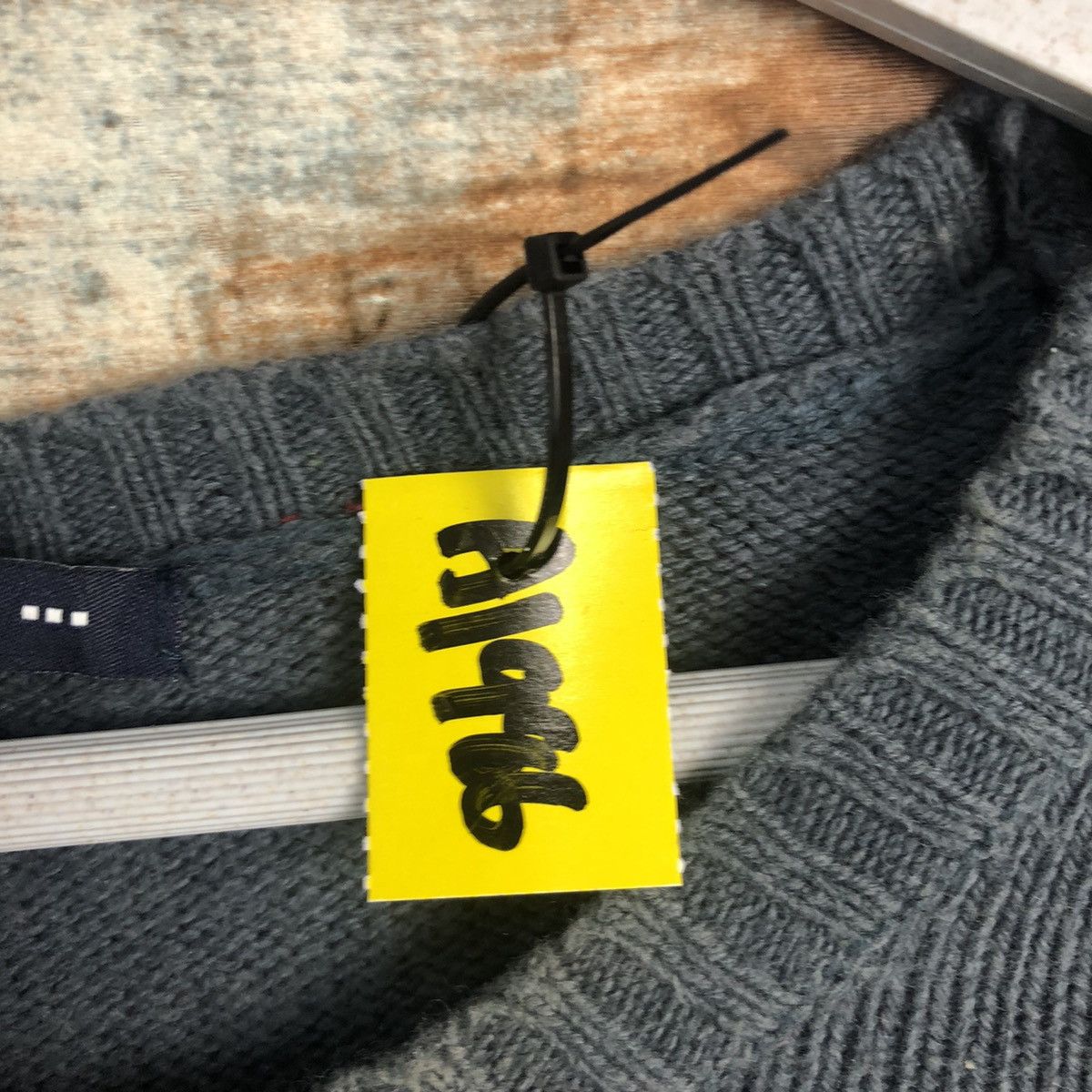 Gap × Homespun Knitwear Gap Grey Stripe Knitwear #A1986 Size US L / EU 52-54 / 3 - 10 Thumbnail