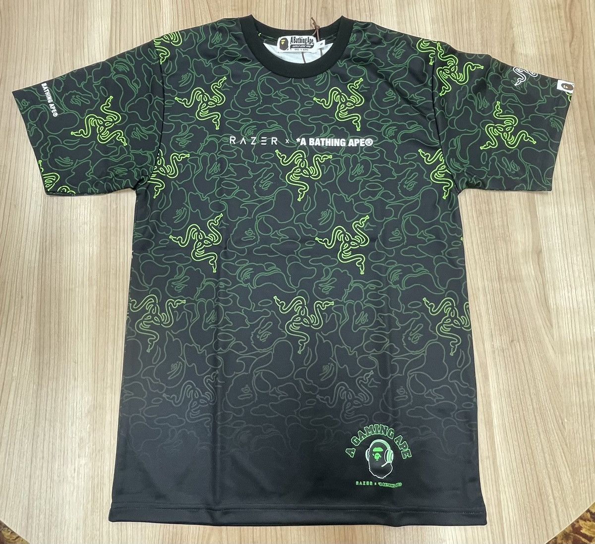 Bape BAPE RAZER NEON CAMO TEE Size US M / EU 48-50 / 2 - 1 Thumbnail