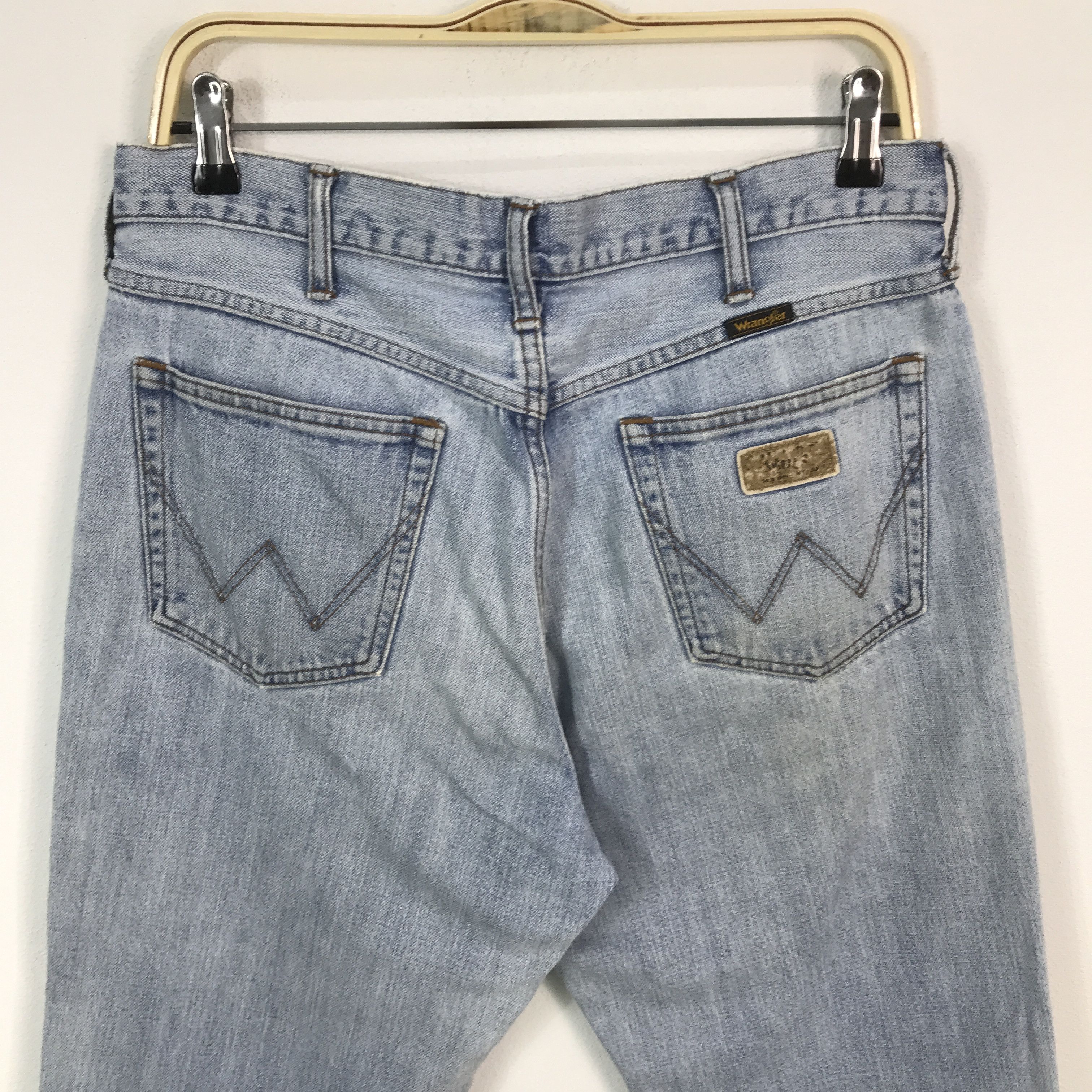 Wrangler wrangler baggy light wash jeans denim pants Size US 32 / EU 48 - 5 Thumbnail