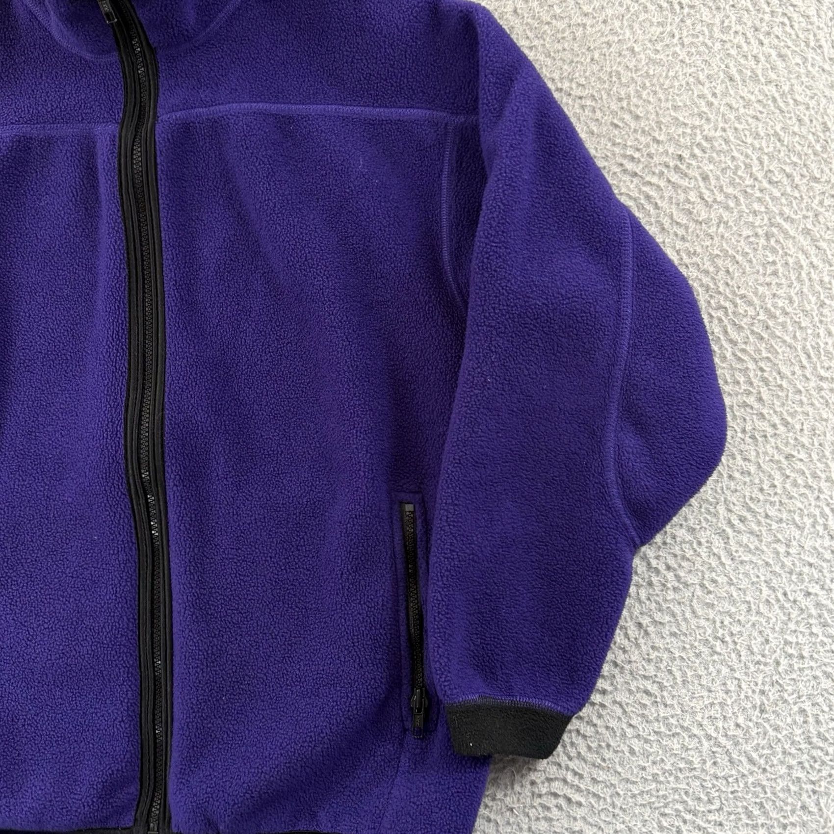 Vintage VINTAGE REI Jacket Womens Medium Purple Deep Pile Fleece 90s Full Zip Gorpcore Size M / US 6-8 / IT 42-44 - 5 Thumbnail