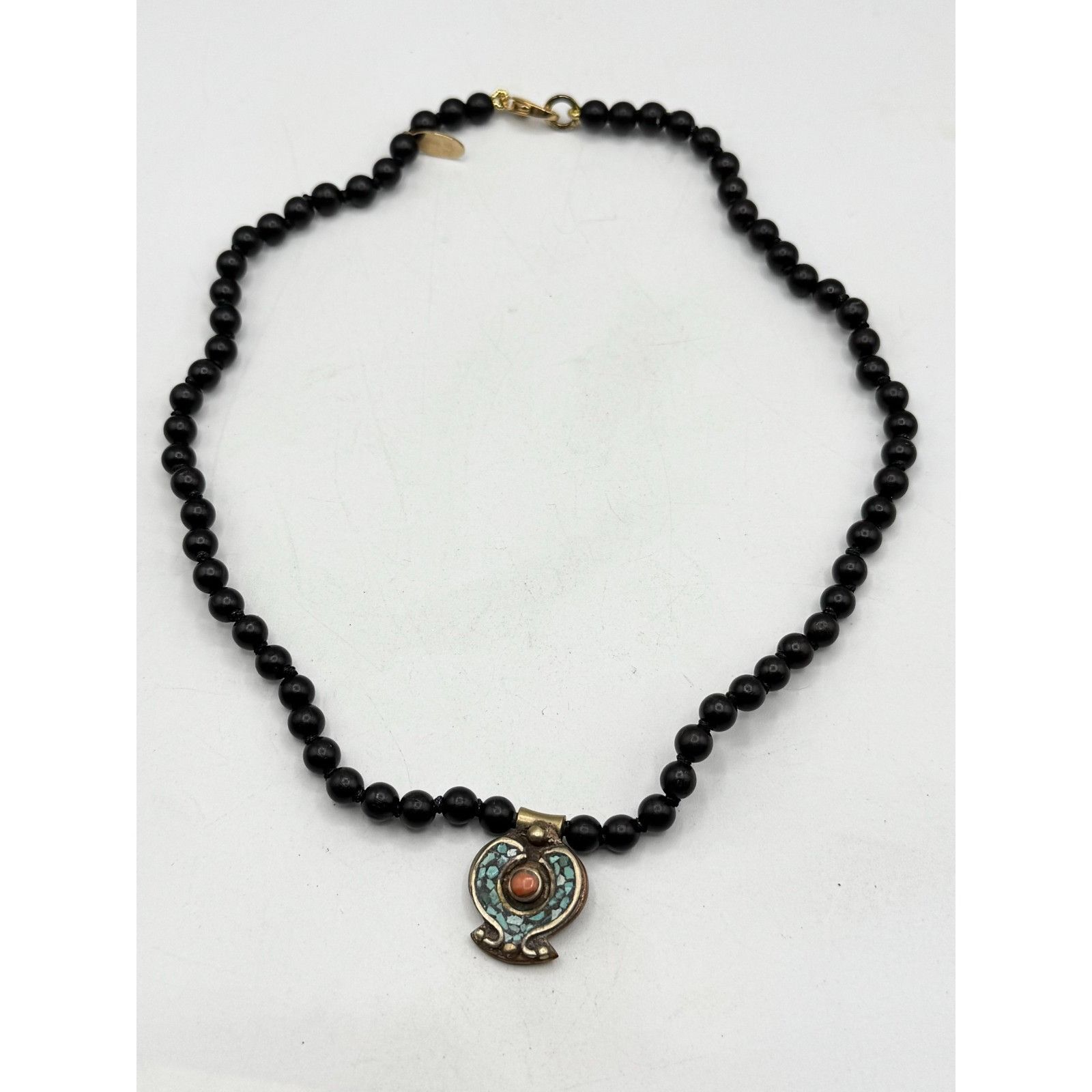 Other Jen Stock beaded stone pendant necklace Size ONE SIZE - 1 Thumbnail