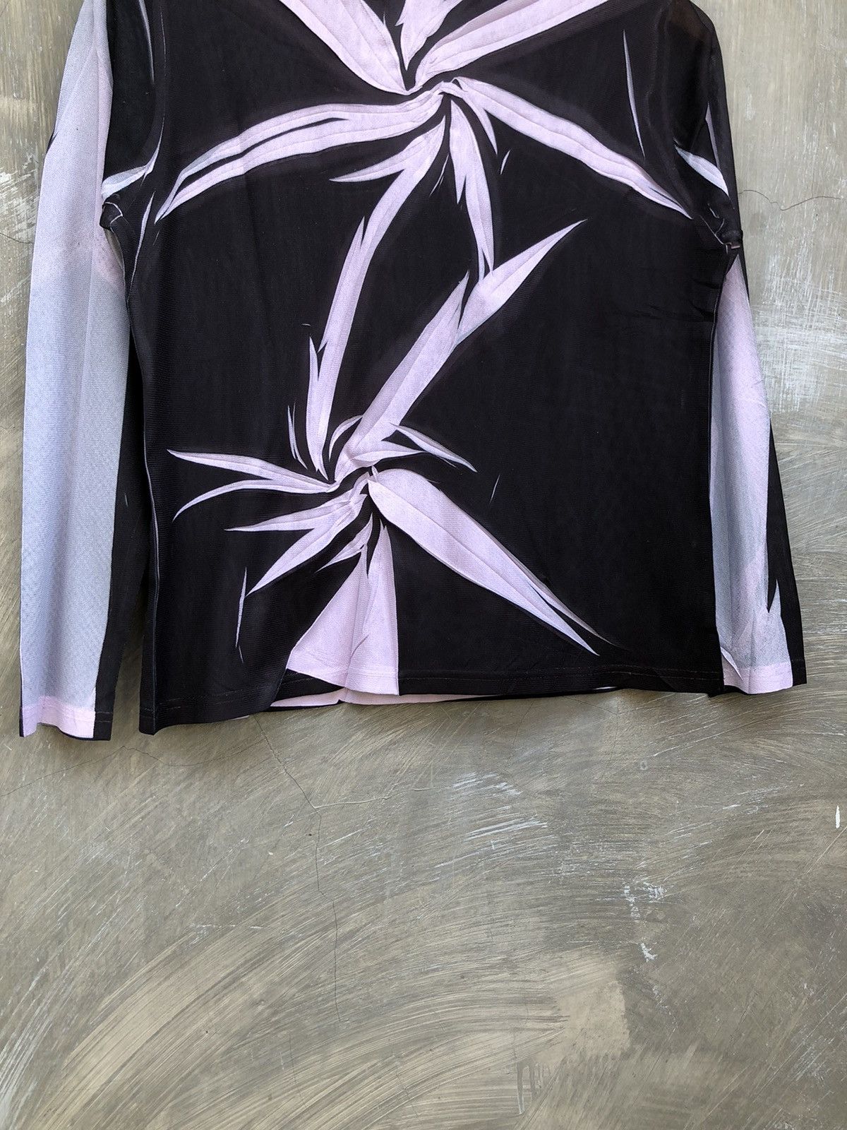 Japanese Brand Unknown - Japanese Women Mesh Tops Size M / US 6-8 / IT 42-44 - 8 Thumbnail