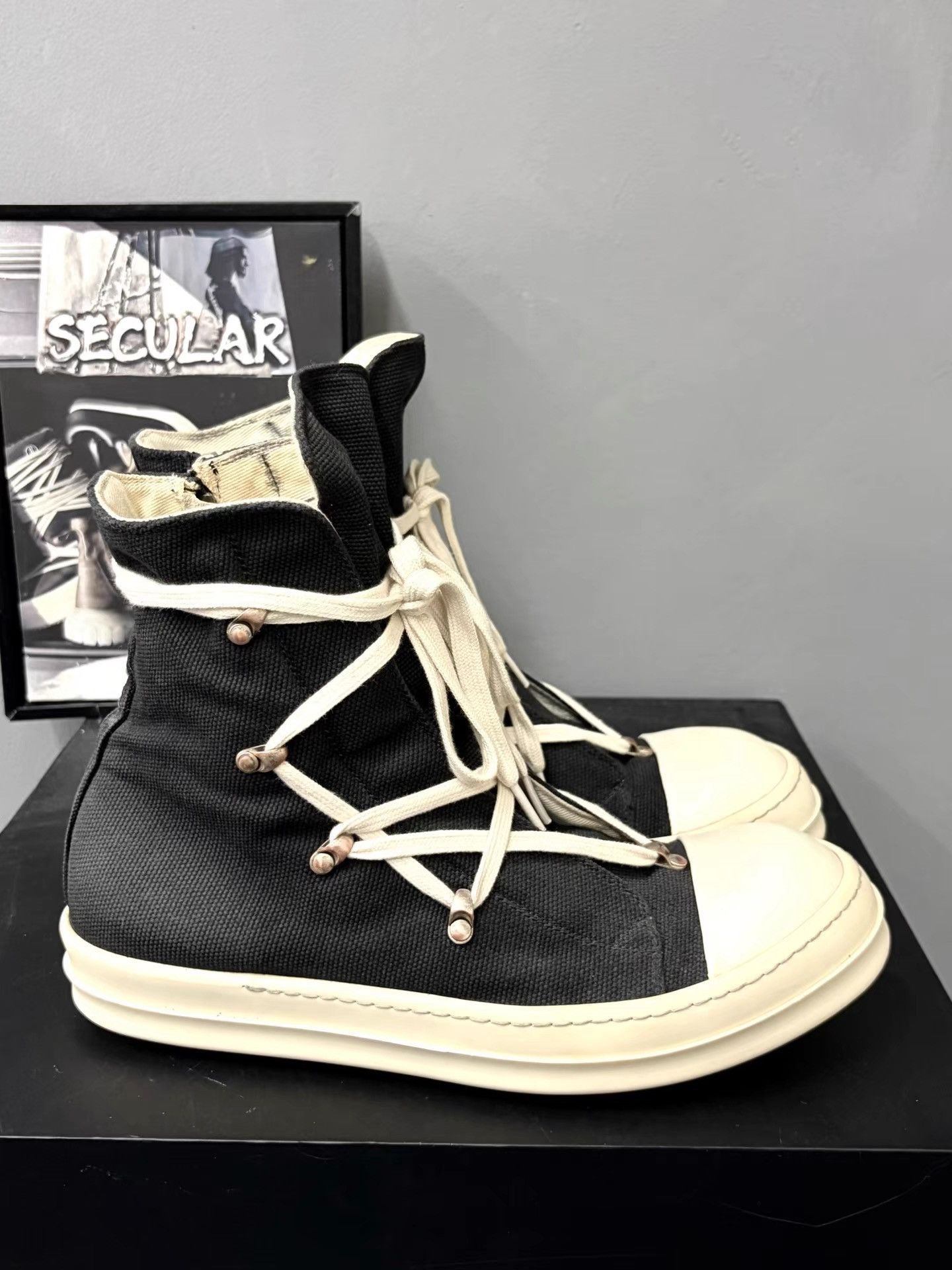 Rick Owens Rick Owens Pentagram Jumbo Sneakers K34 Size US 10 / EU 43 - 4 Thumbnail