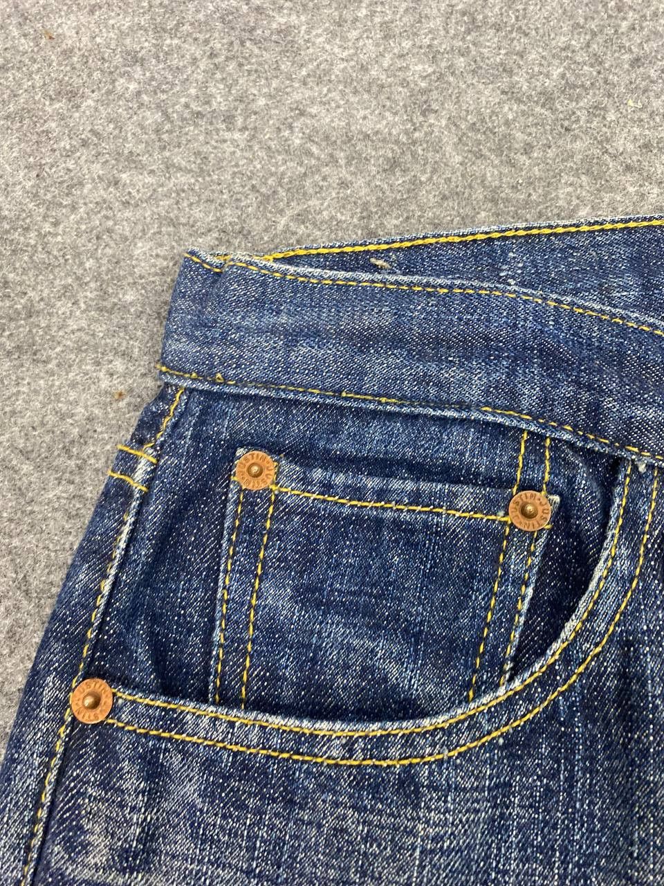 Japanese Brand justin japanese brands bootcut flare distressed denim Size US 30 / EU 46 - 12 Thumbnail