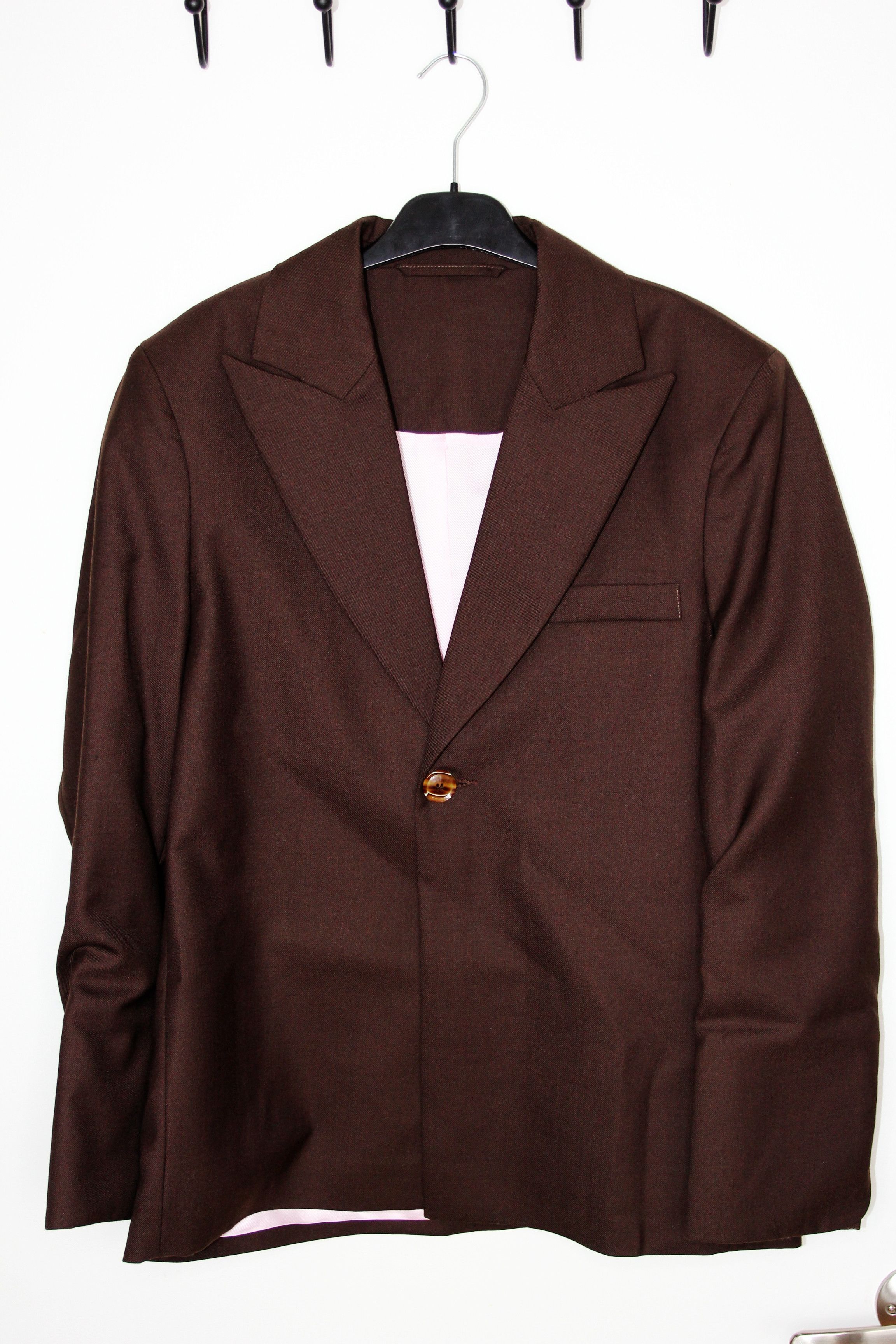 Sefr BNWT AW25 SEFR SEYDOU WOOL TWILL BLAZER JACKET S Size US S / EU 44-46 / 1 - 2 Thumbnail