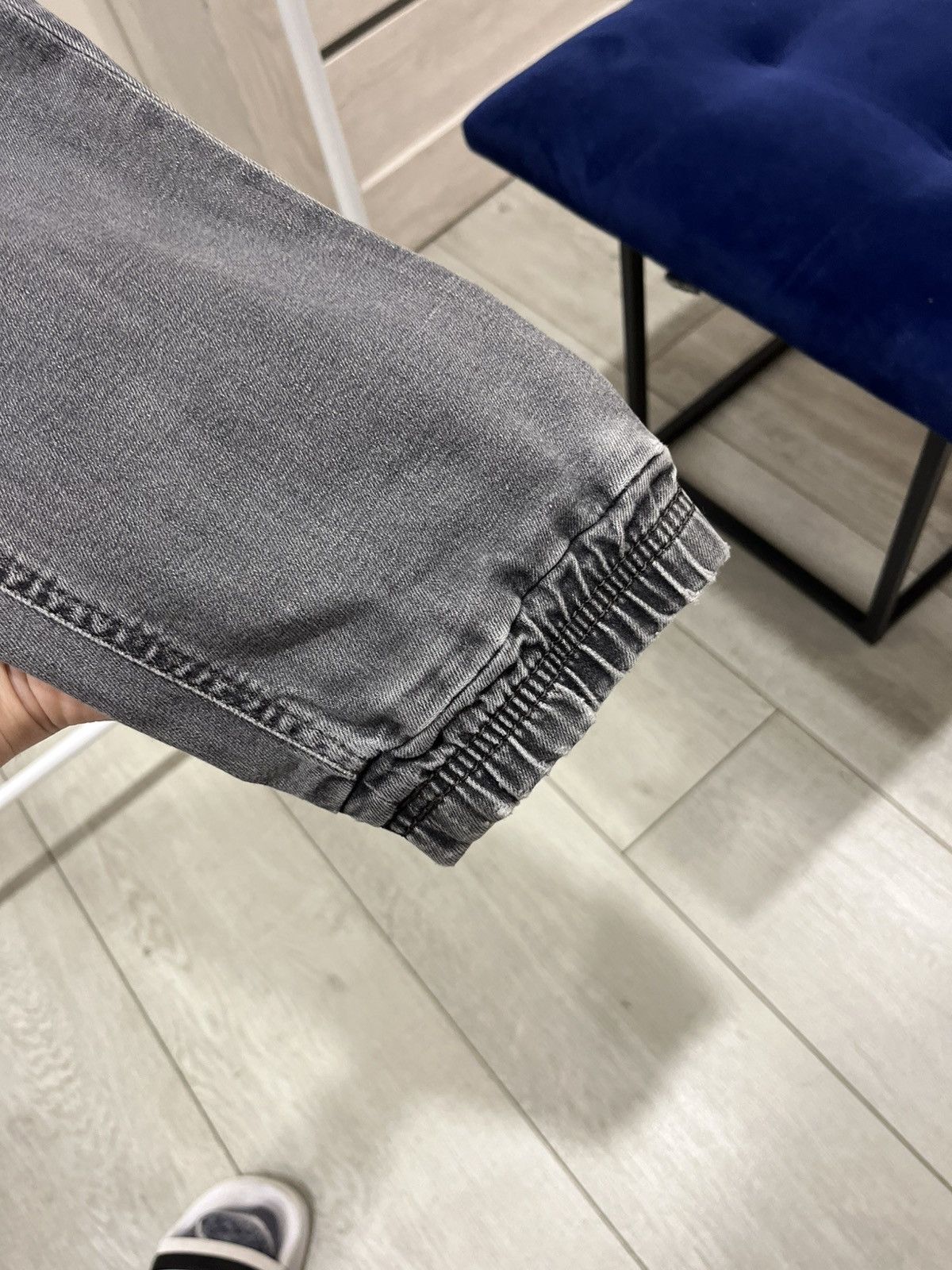 Diesel Vintage Diesel Jeans Duff Straight Fit Grey Streetwear Size US 31 - 5 Thumbnail