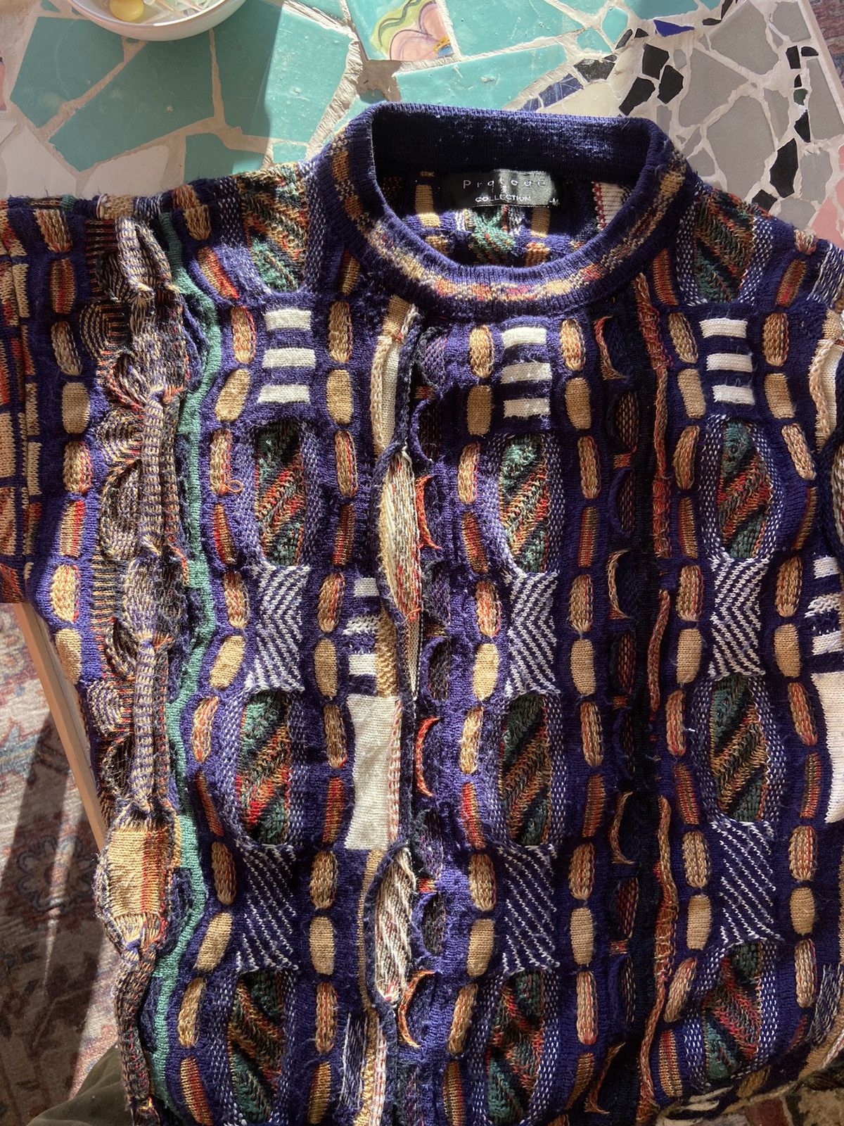 Protege Coogi style sweater Size US L / EU 52-54 / 3 - 3 Thumbnail