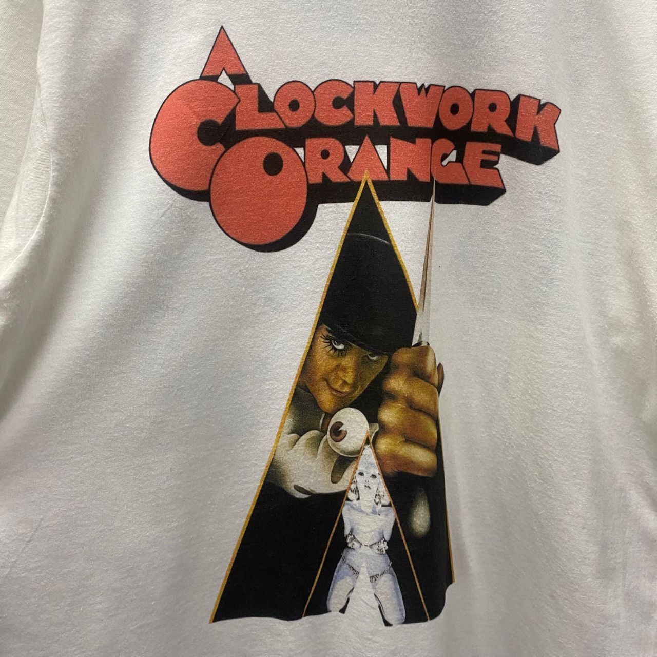 Vintage 💥Best Offer💥Vintage Clockwork Orange Movie Promo Tshirt Size US L / EU 52-54 / 3 - 3 Thumbnail