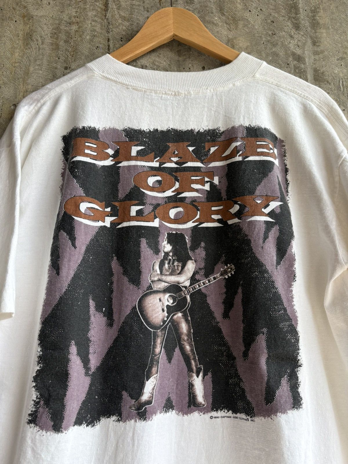 Vintage Bon Jovi Blaze of Glory 1990 Size US XL / EU 56 / 4 - 8 Thumbnail