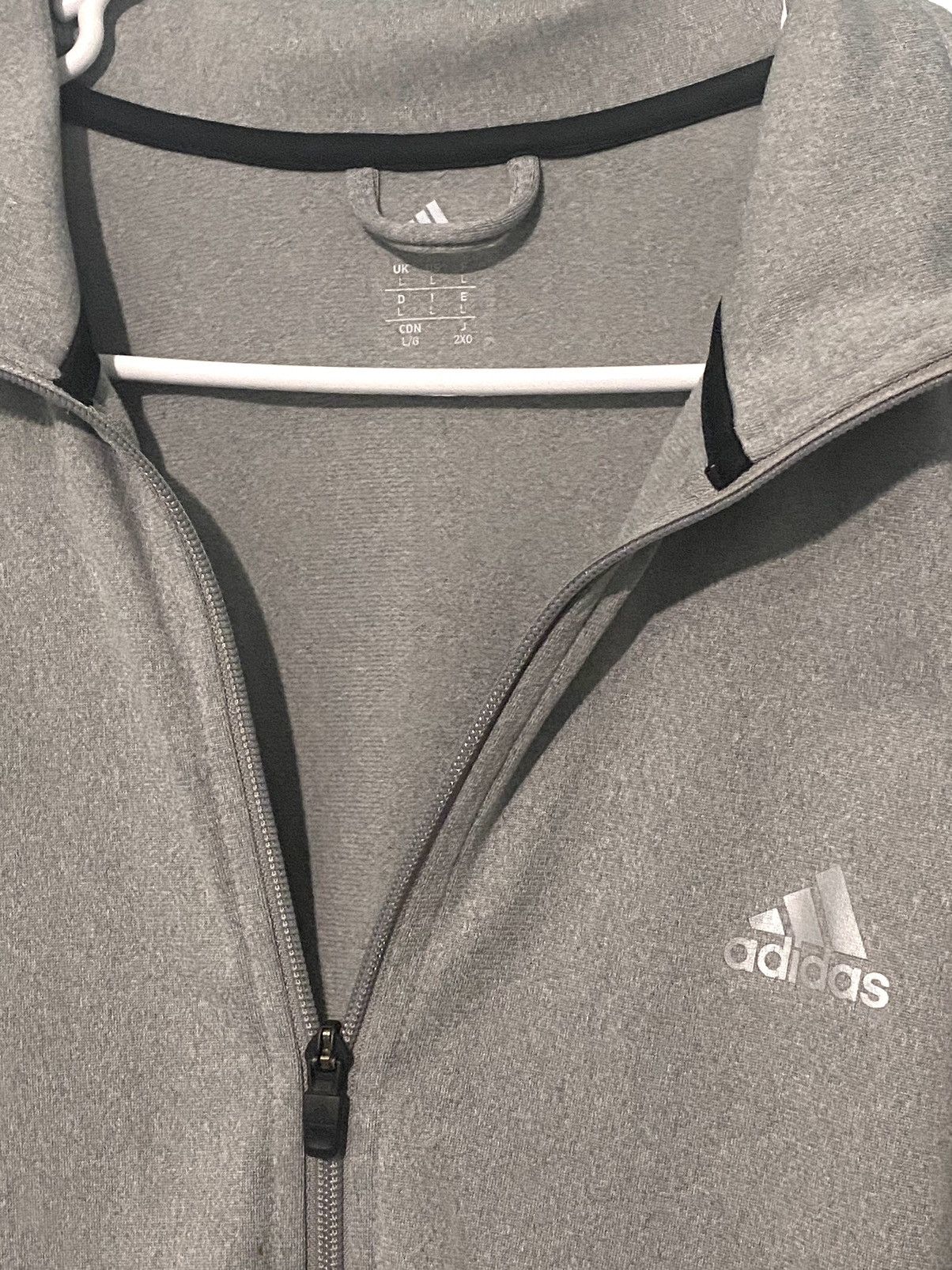 Adidas Grey Adidas Track Jacket Size US L / EU 52-54 / 3 - 3 Thumbnail
