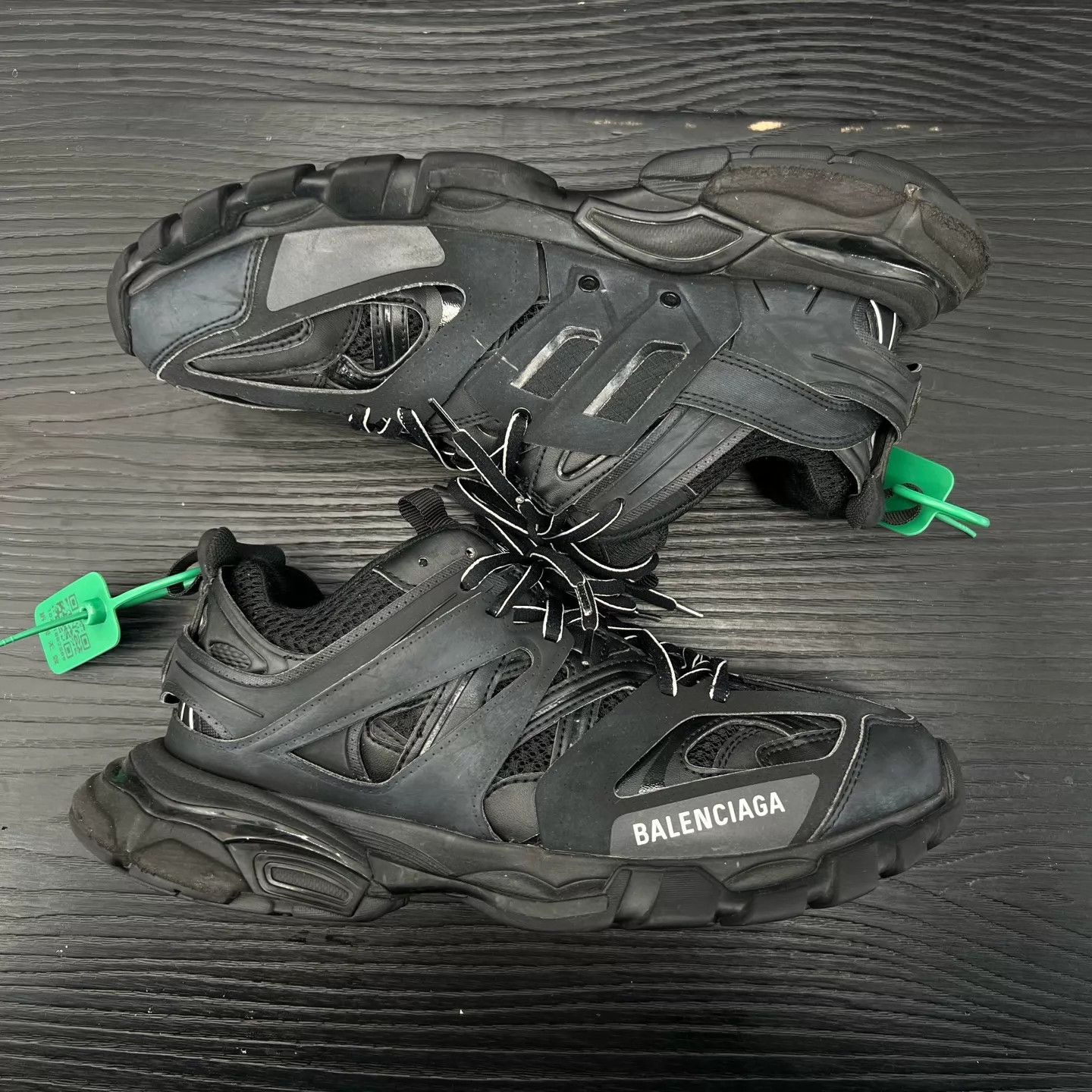 Balenciaga Balenciaga Track Black 41 Original Box Size US 8 / EU 41 - 3 Thumbnail
