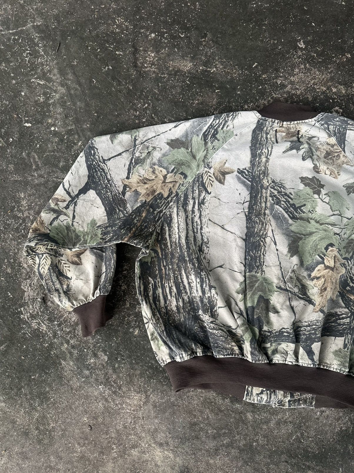 Mossy Oaks × Vintage Vintage 80s Y2K Mossy Oak Realtree Camo Rare Bomber Jacket Size US XL / EU 56 / 4 - 9 Thumbnail