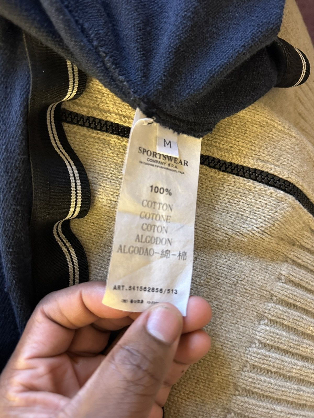 Stone Island Stone Island Zip Up Track Jacket Size US M / EU 48-50 / 2 - 7 Thumbnail