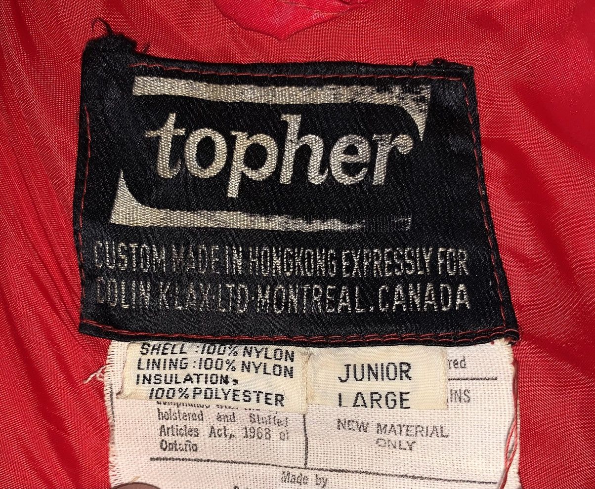 Other Vintage Topher 70s 80 Ski Winter Jacket Unisex Junior Large Size L / US 10 / IT 46 - 6 Thumbnail