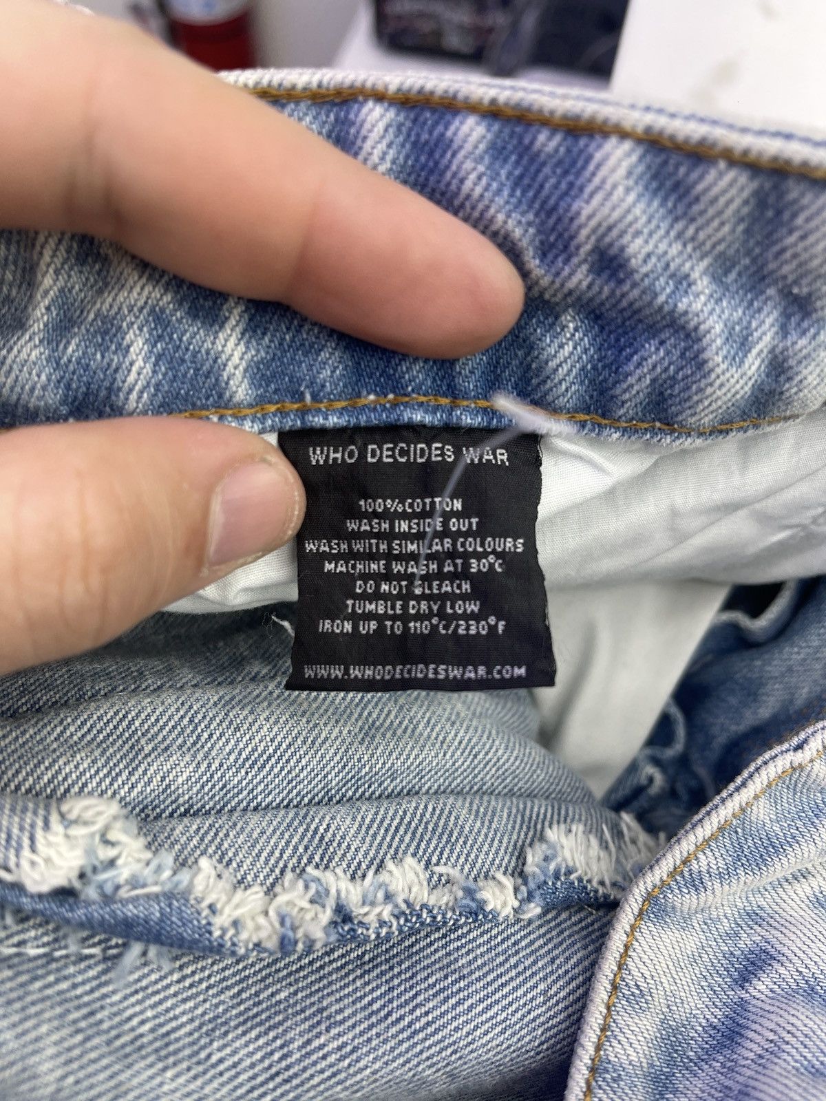 Who Decides War Who Decides War jeans (Rainbow) Size US 34 / EU 50 - 4 Thumbnail