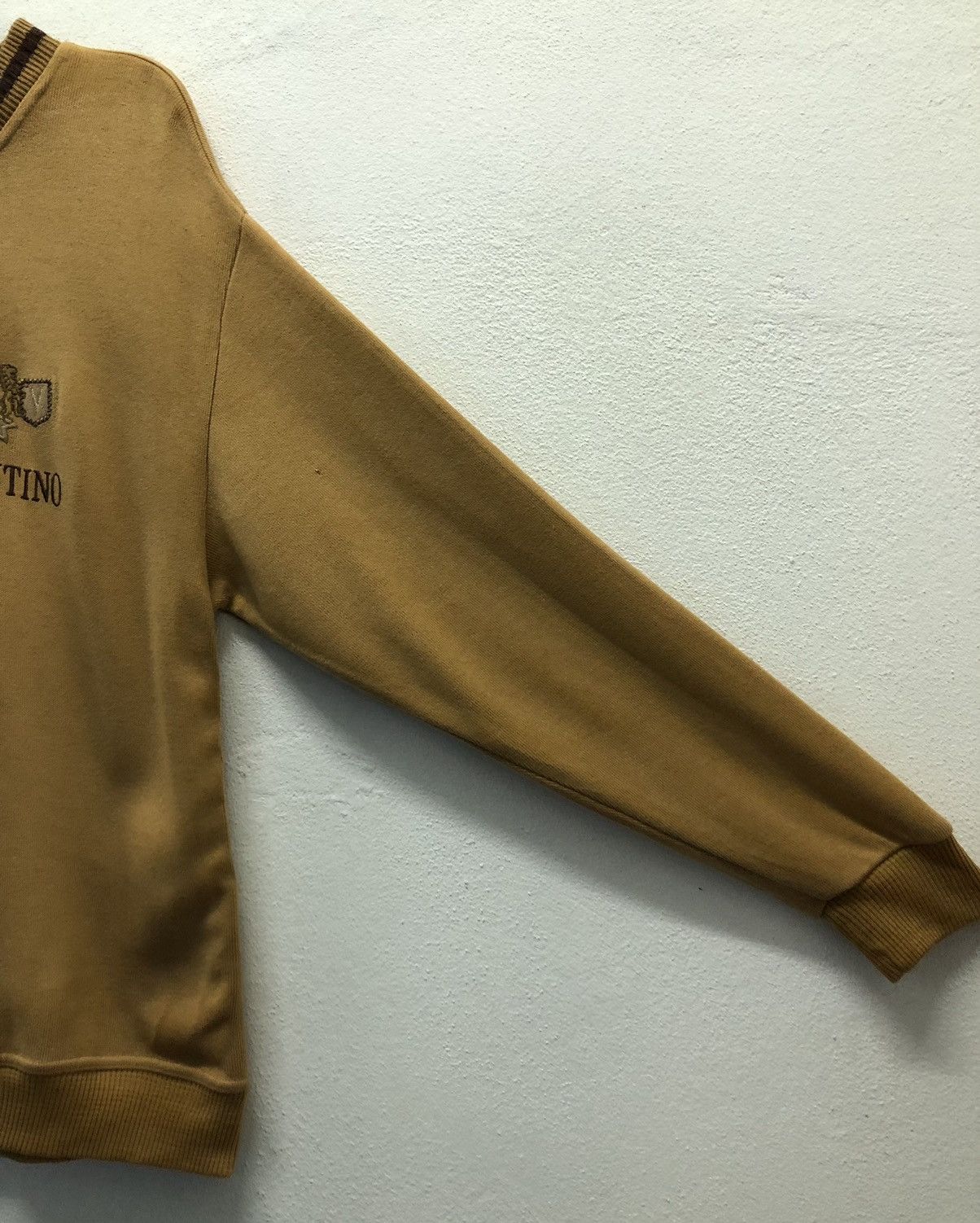 Designer Claudio Valentino Paris Sweatshirt – Golden Brown Size L Size US L / EU 52-54 / 3 - 5 Thumbnail
