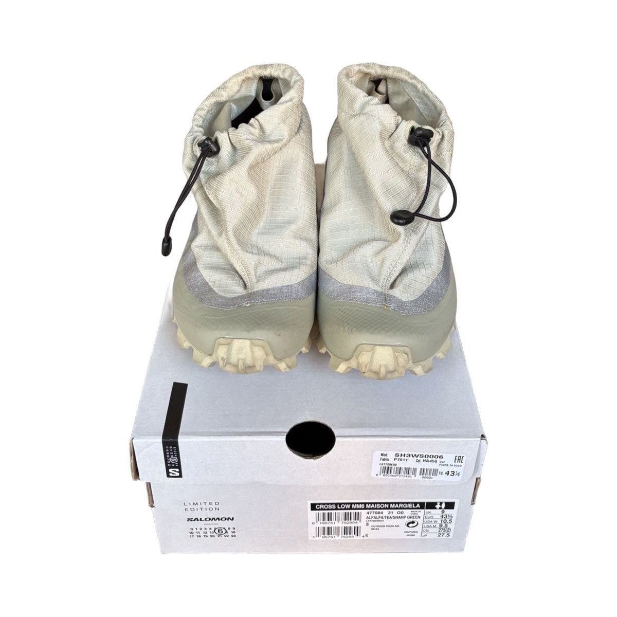 Maison Margiela × Salomon MM6 Maison Margiela x Salomon Cross Low Textured Sneakers Size US 9.5 / EU 42-43 - 2 Thumbnail