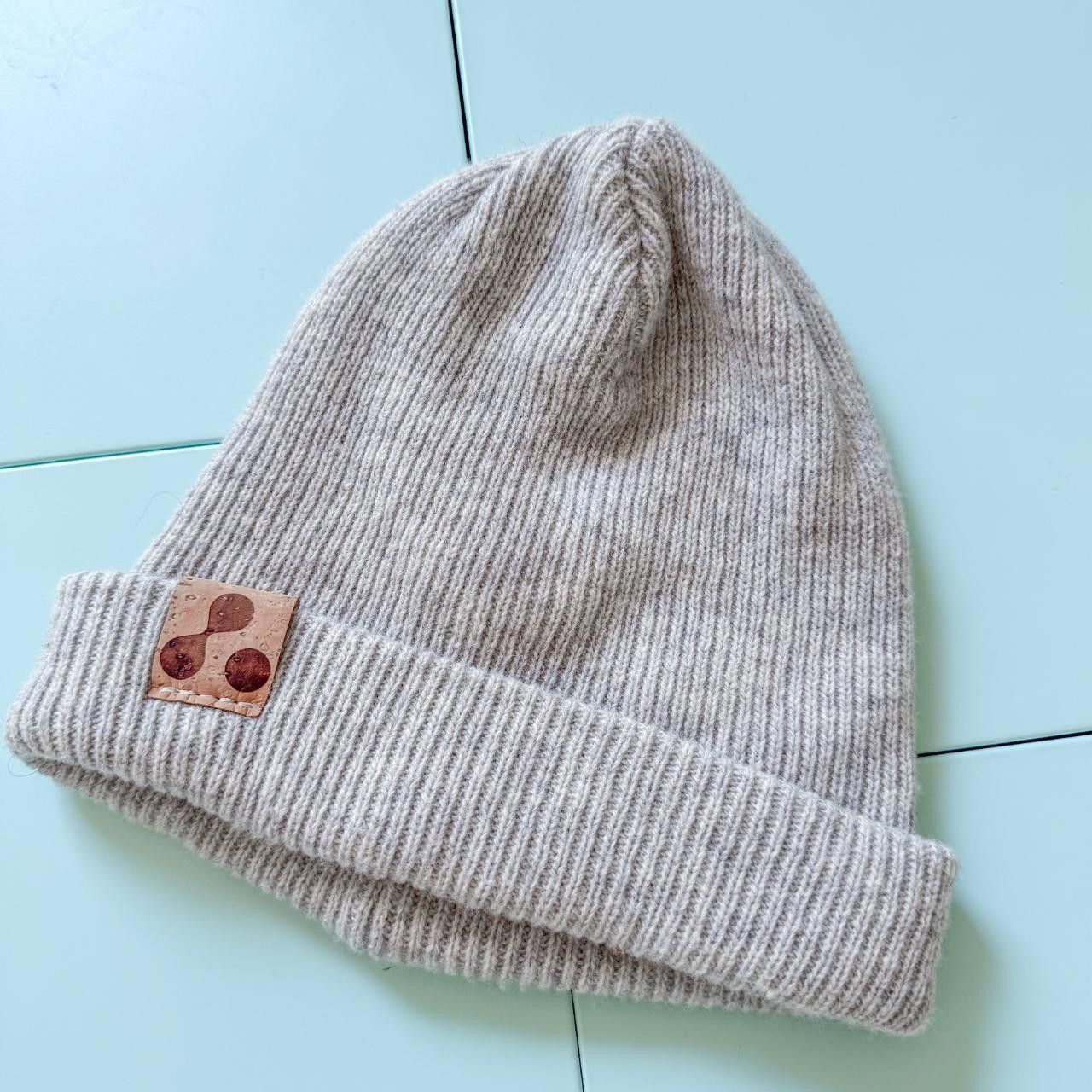 Designer Rustek Beanies 100% Organic Cotton & 100% Merino Wool Size ONE SIZE - 3 Thumbnail