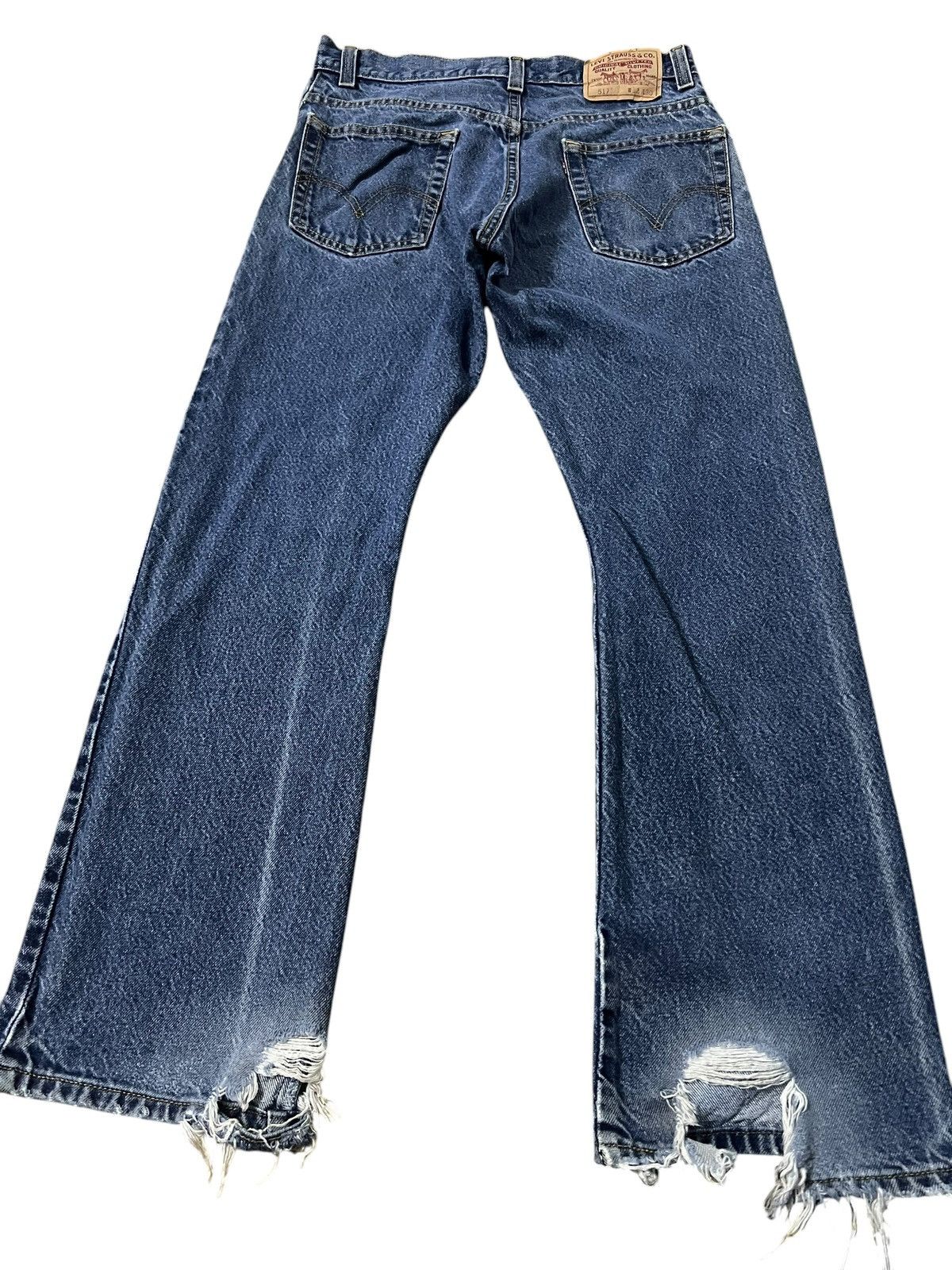Levi's Vintage levis 517 Distressed Bootcut Jean Size US 31 - 2 Thumbnail