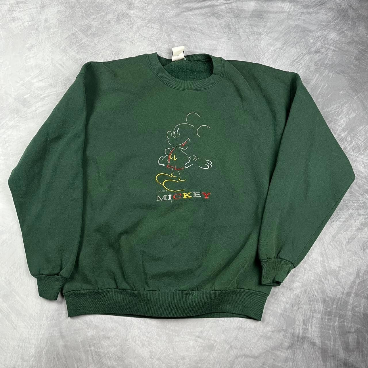 Designer Vintage mickey crewneck Size US XL / EU 56 / 4 - 1 Thumbnail