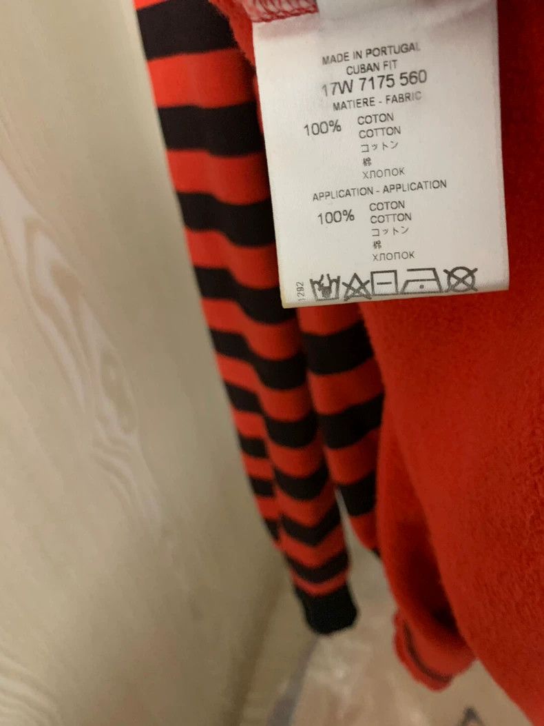 Givenchy Givenchy GVC Striped Destruction Sweatshirt with Skull Ele Size US XS / EU 42 / 0 - 7 Thumbnail