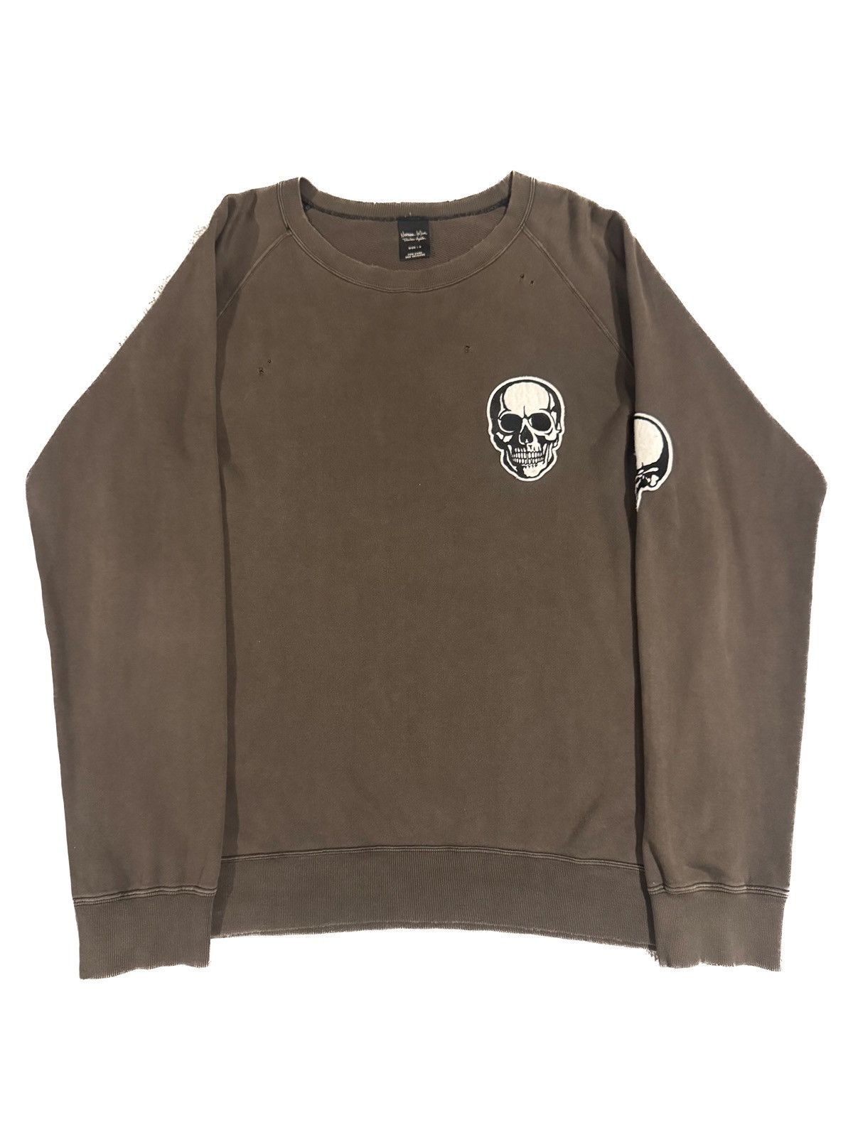 Number (N)ine Number Nine Double Skull Crewneck SIZE 4 Size US L / EU 52-54 / 3 - 1 Thumbnail