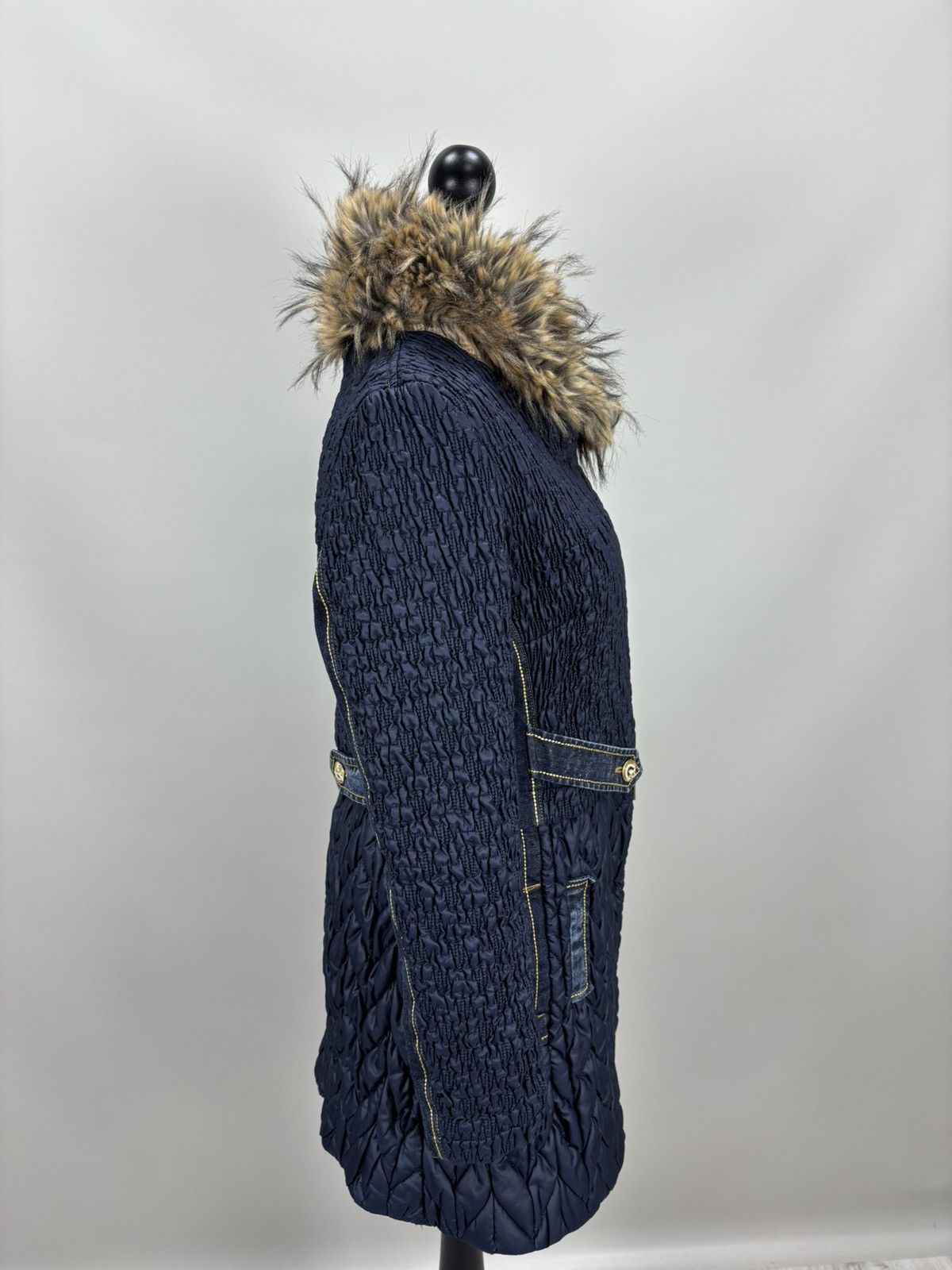 Elisa Cavaletti Womens jacket Elisa Cavaletti Size L Color Blue Size L / US 10 / IT 46 - 5 Thumbnail