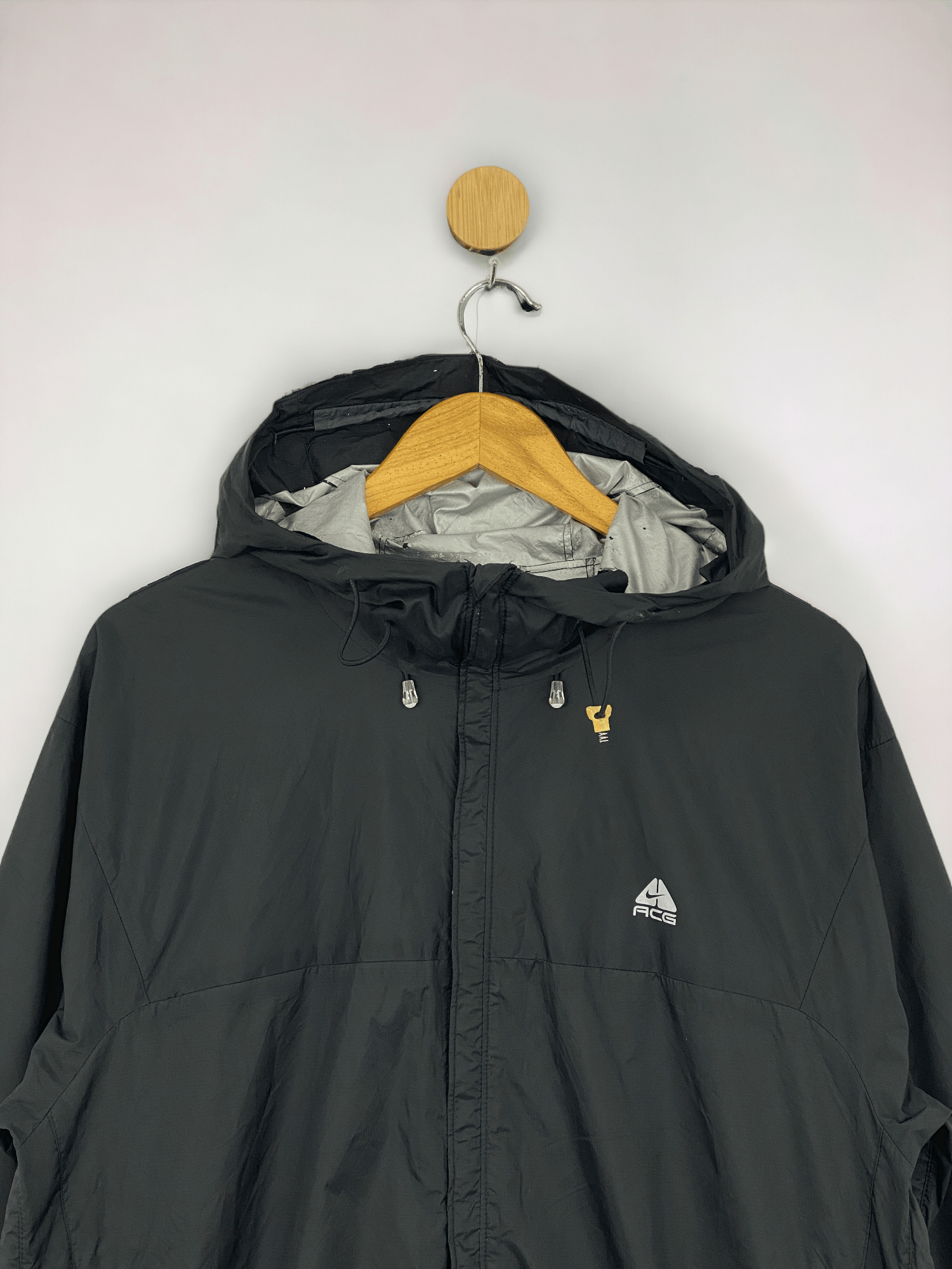 Nike ACG Vintage Nike ACG Zipper Ups Windbreaker Hoodie Jacket AH0092 Size US M / EU 48-50 / 2 - 2 Thumbnail