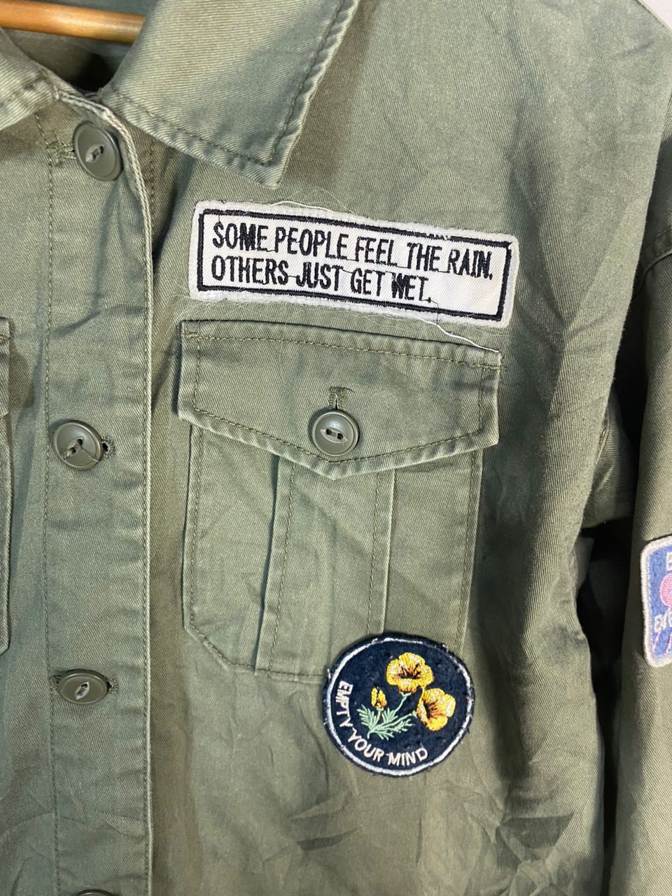 Japanese Brand As know as military fashion button up shirt with patches Size M / US 6-8 / IT 42-44 - 4 Thumbnail