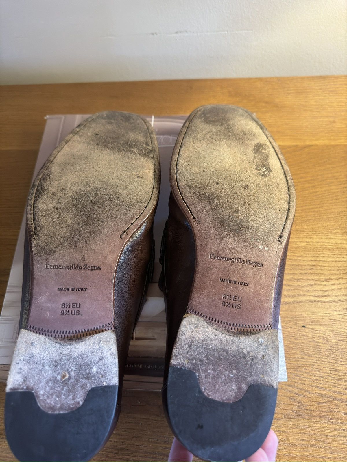 Ermenegildo Zegna Ermenegildo Zegna horsebit mock toe loafer Size 8 1/2 Size US 9.5 / EU 42-43 - 9 Thumbnail