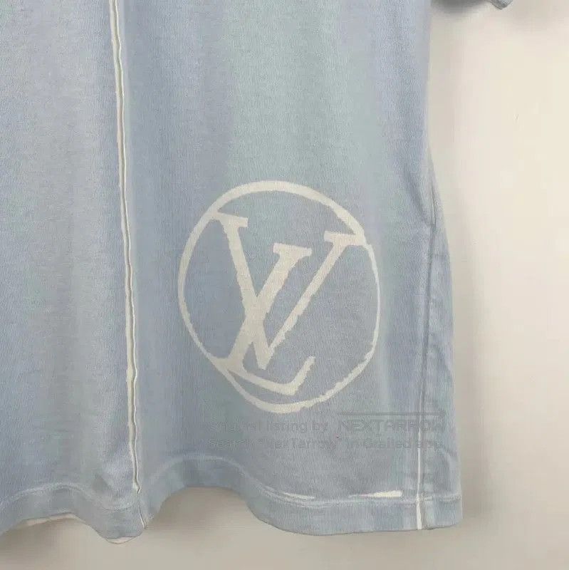 Louis Vuitton Louis Vuitton Summer Light Blue Logo T. Size XS / US 0-2 / IT 36-38 - 4 Thumbnail