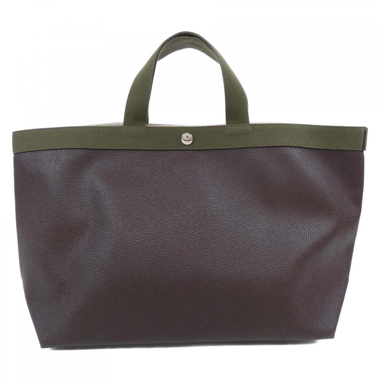 Other Other Herve Chapelier Square Tote GP Tote Bag Leather Tote Bag 705GP DUTY FREE for USA Size ONE SIZE - 1 Thumbnail