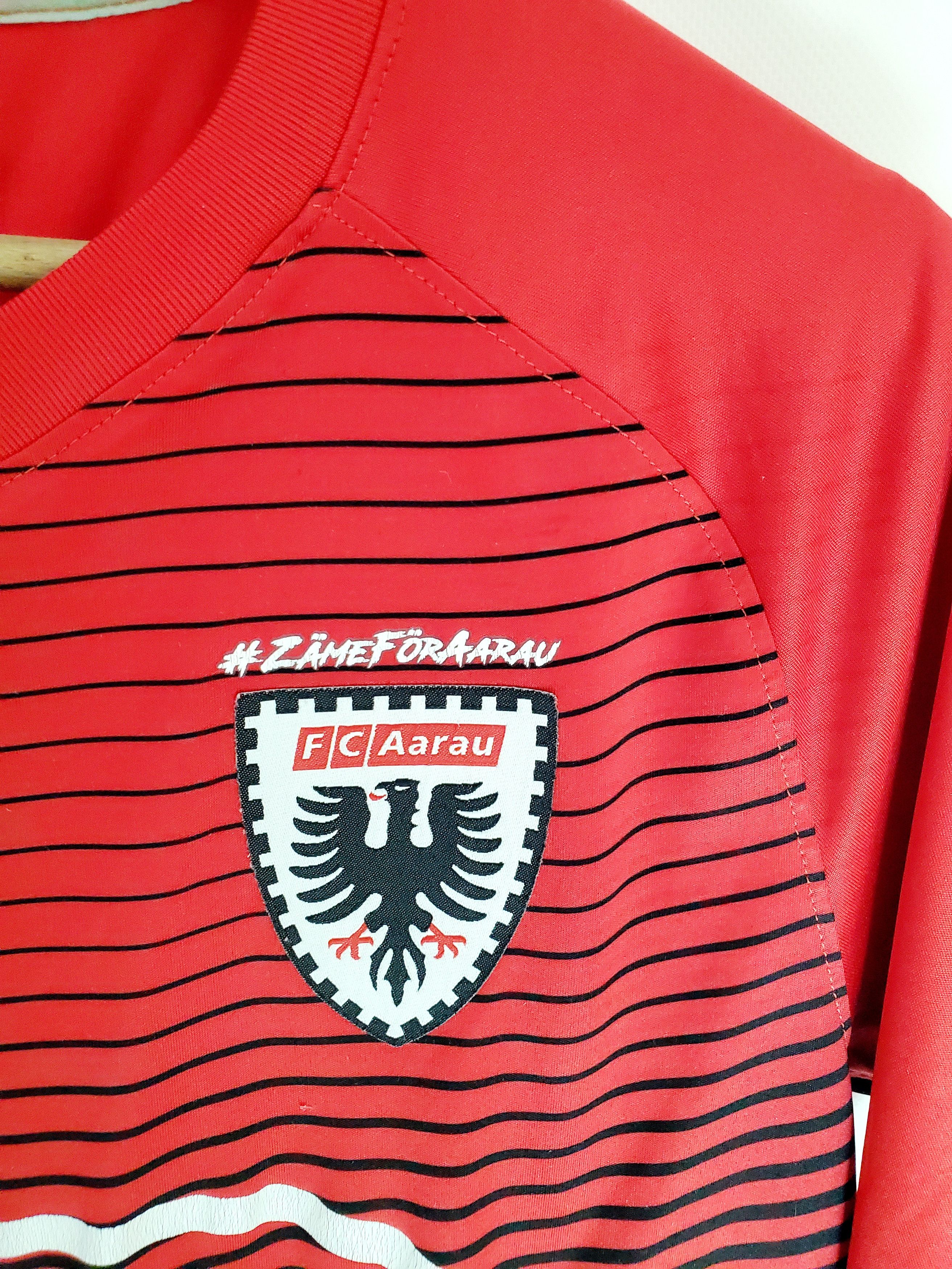 Nike FC AARAU! 2018-19! Nike soccer jersey size M Size US M / EU 48-50 / 2 - 3 Thumbnail