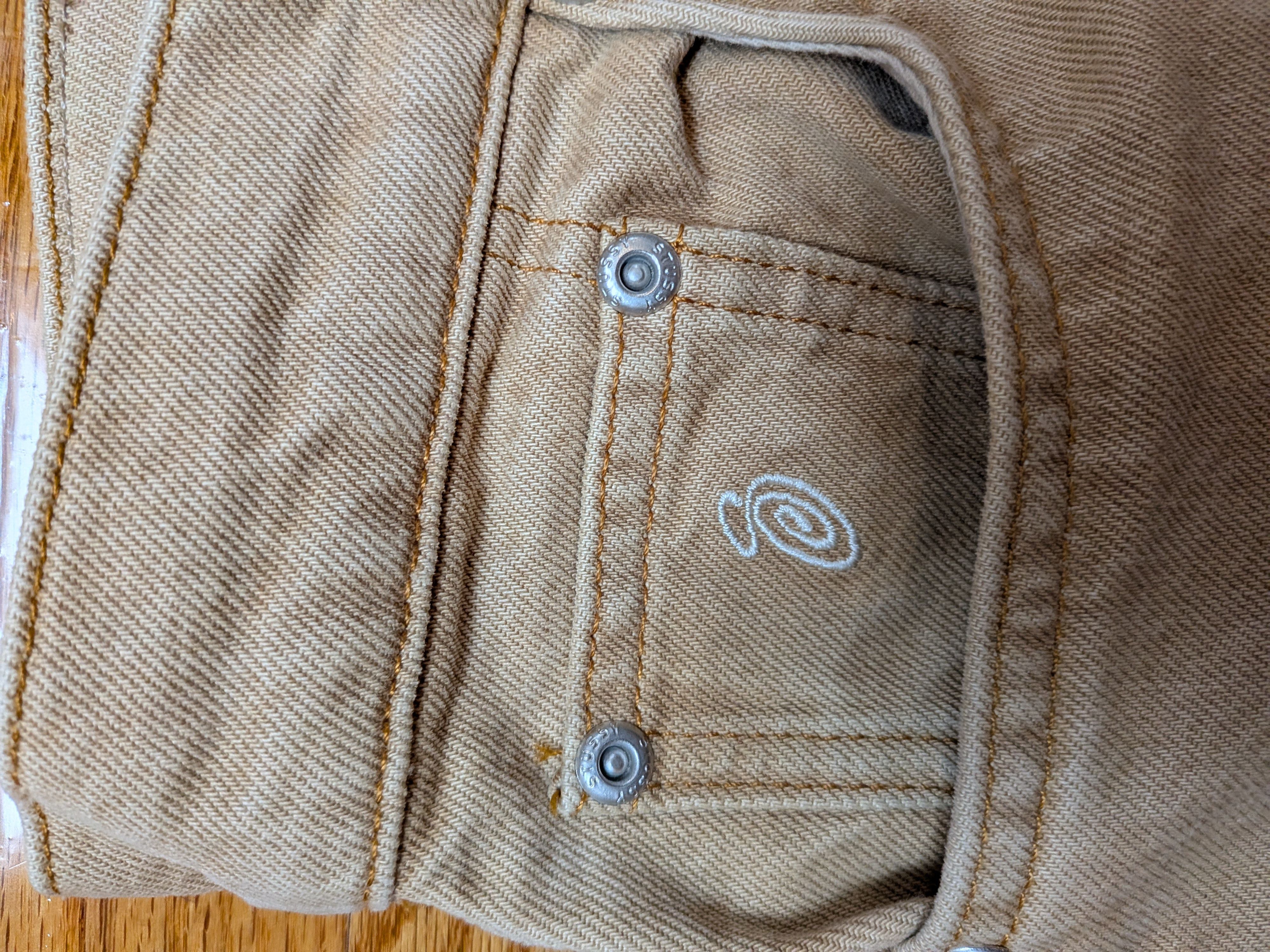 Stussy Stussy classic denim jeans "sand". Size US 28 / EU 44 - 5 Thumbnail