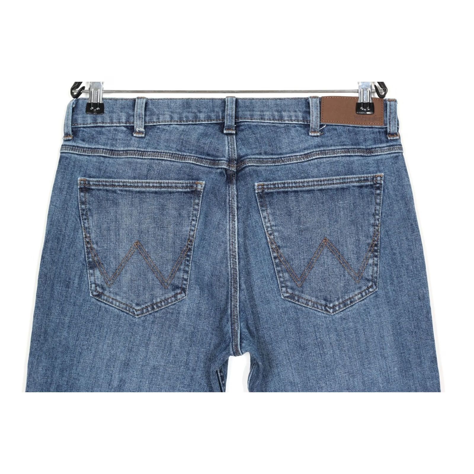 Wrangler WRANGLER Straight Fit Stretch Jeans Men Size W31 L30 DZ5024 Size US 31 - 3 Thumbnail