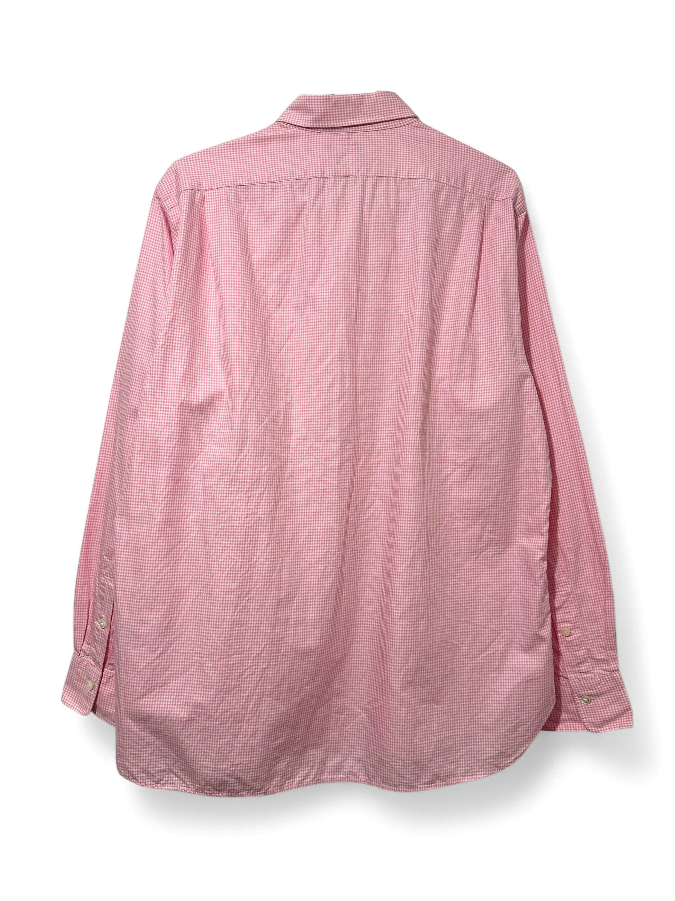 Polo Ralph Lauren Polo Ralph Laurent Checked Pink Long Sleeve Shirt 44/XL Size US XL / EU 56 / 4 - 4 Thumbnail
