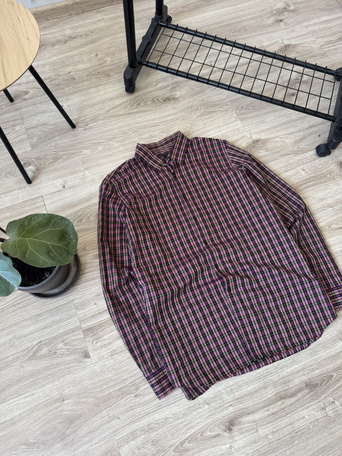 Prada Prada Check Button Up Shirt Size US XXL / EU 58 / 5 - 2 Thumbnail