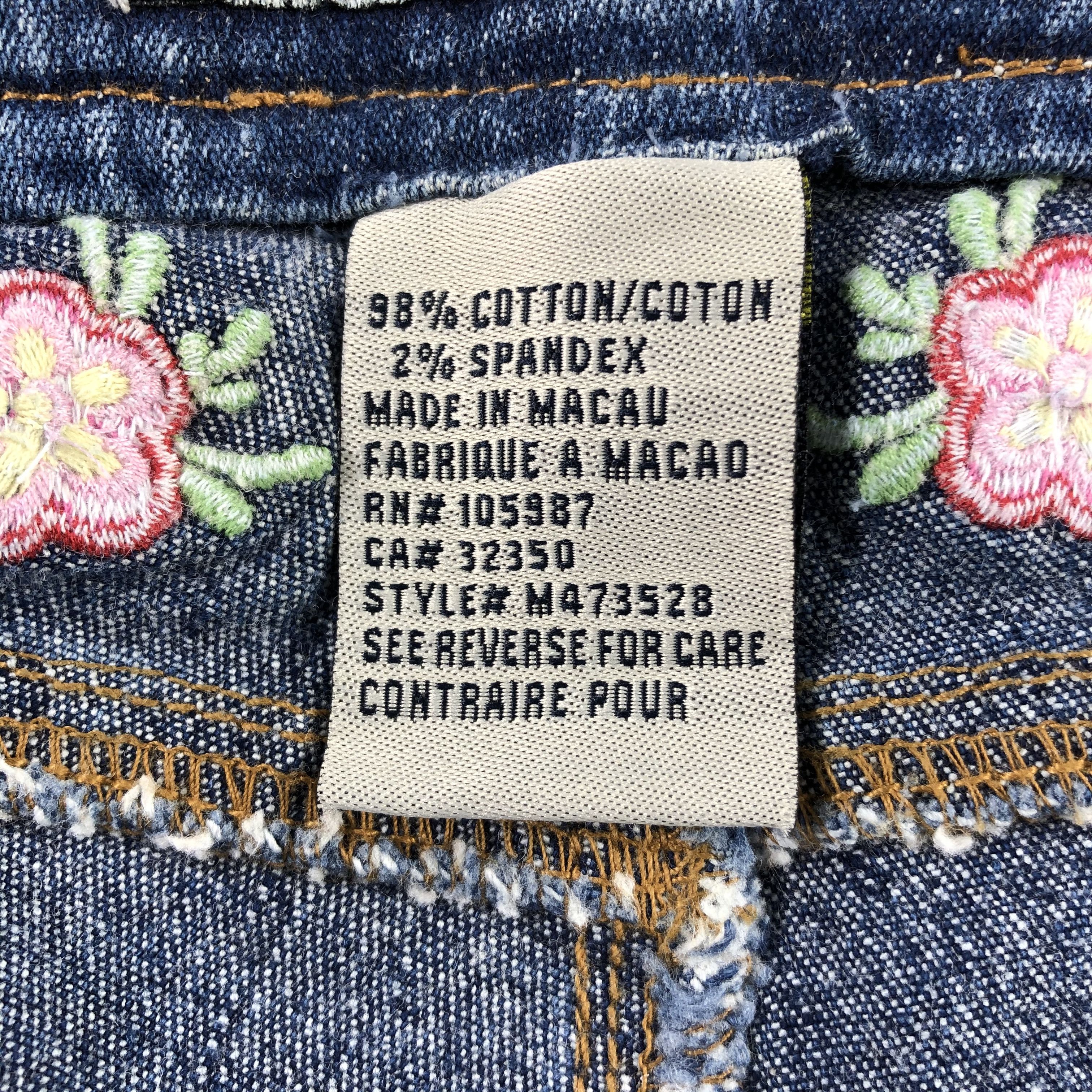 Quiksilver Roxy Jeans Blue Flare Denim KJ1356 Size 29" - 10 Thumbnail