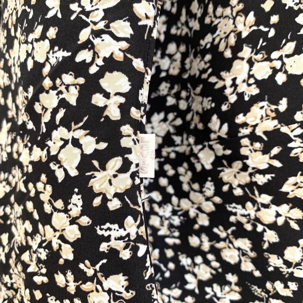 Levi's Levi's Dark Floral Cottagecore Top Puff Sleeve Large Black Size L / US 10 / IT 46 - 3 Thumbnail