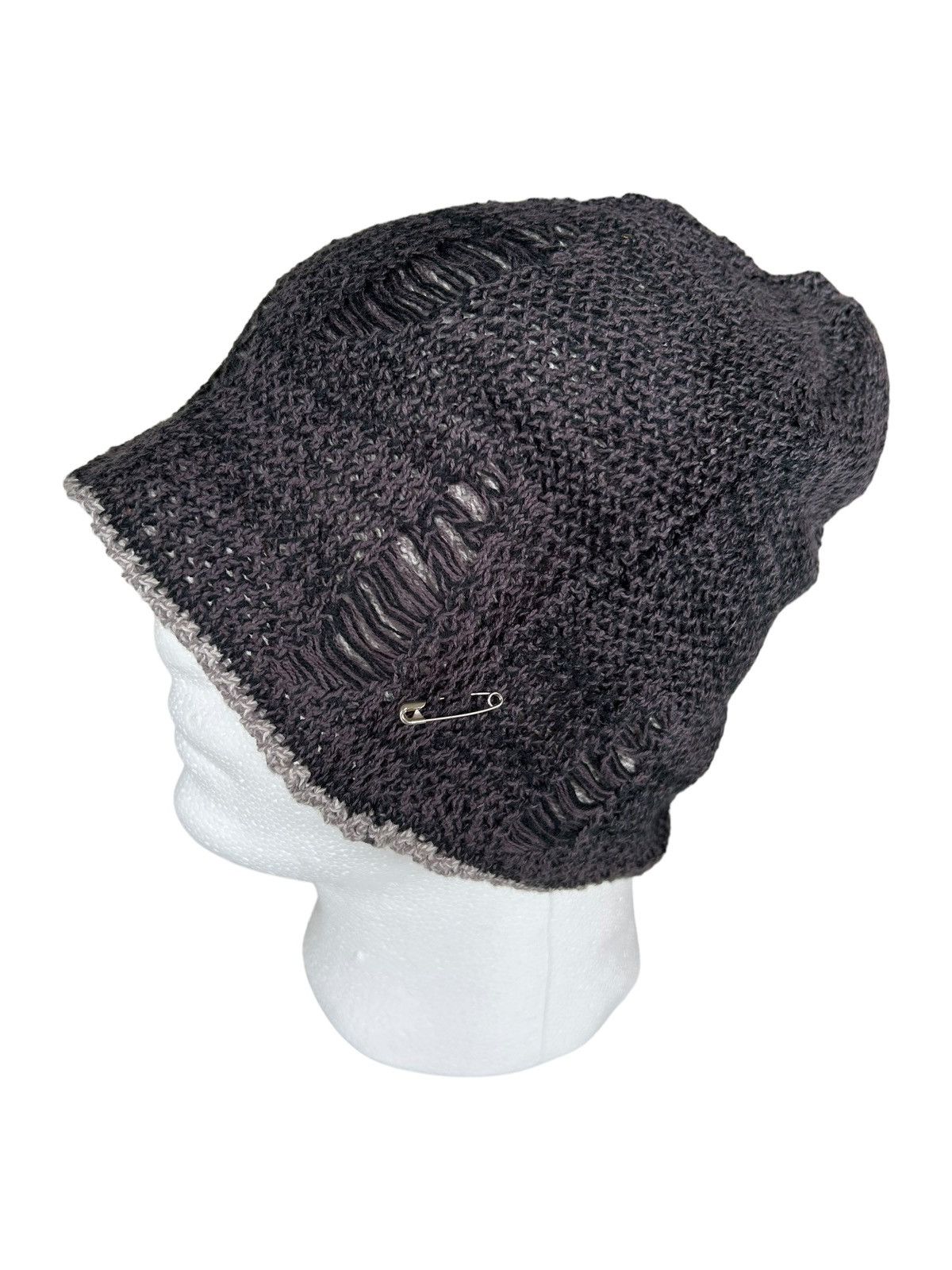 Punk Bondage Distressed Style Reversible Beanie Hats ☠️